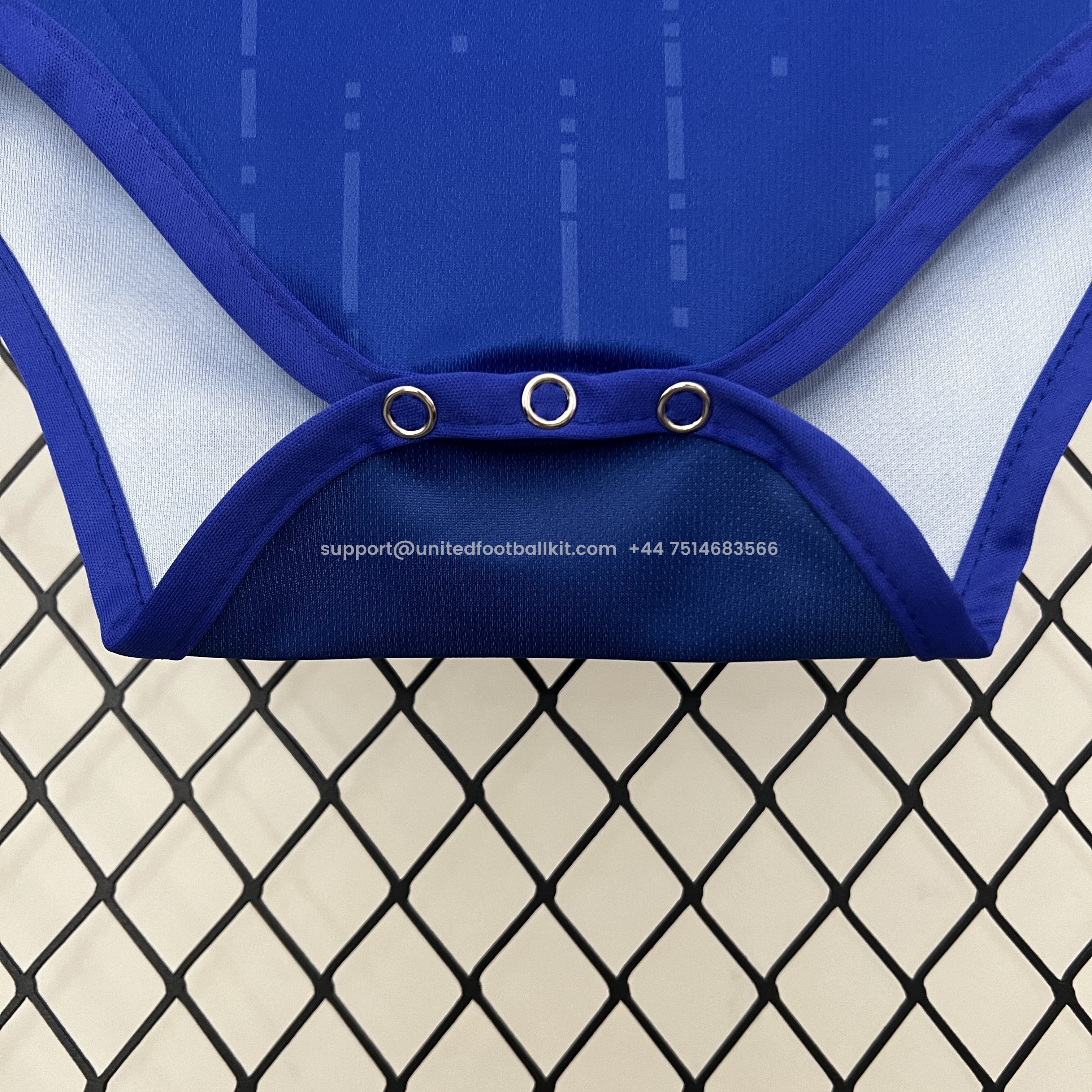 Unitedfootballkit.com | Italy 2024 Home Baby Crawling Suit -Customize Name, Number and Patch | Worldwide Shipping