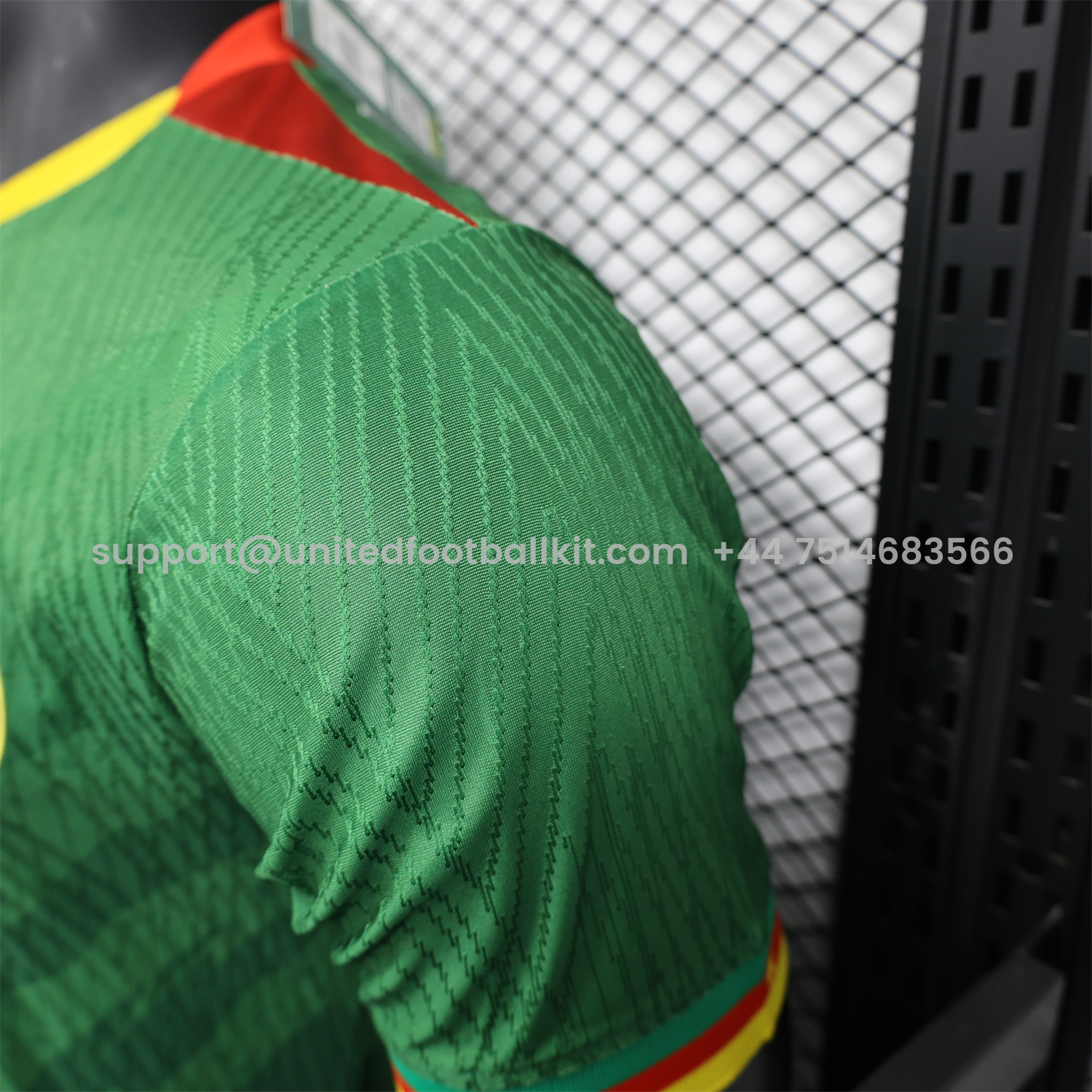 Unitedfootballkit.com | Cameroon 25-26 Home Jersey - Player Version -Customize Name, Number and Patch | Worldwide Shipping