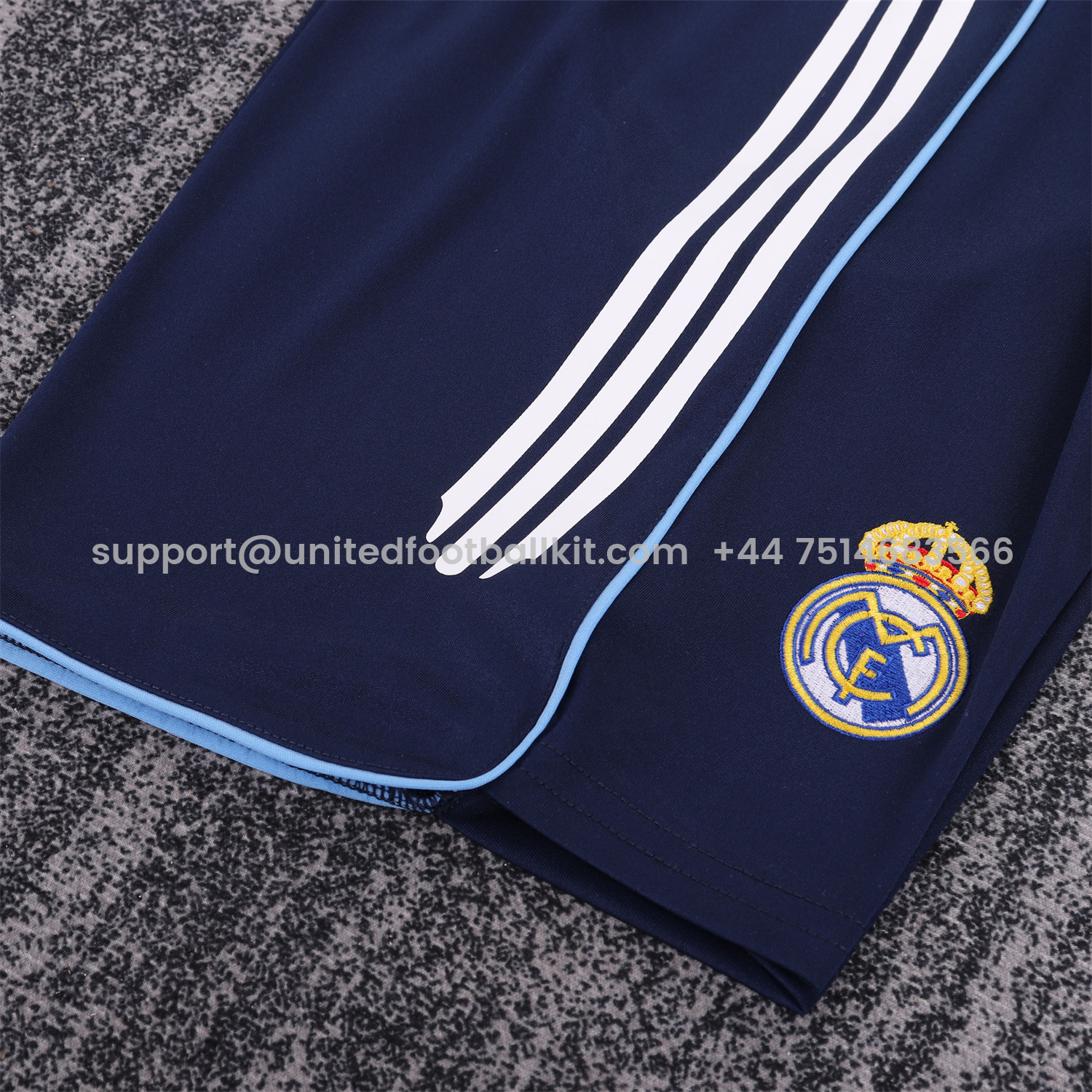 Unitedfootballkit.com | Retro Real Madrid 05-06 Away Kids Kit -Customize Name, Number and Patch | Worldwide Shipping