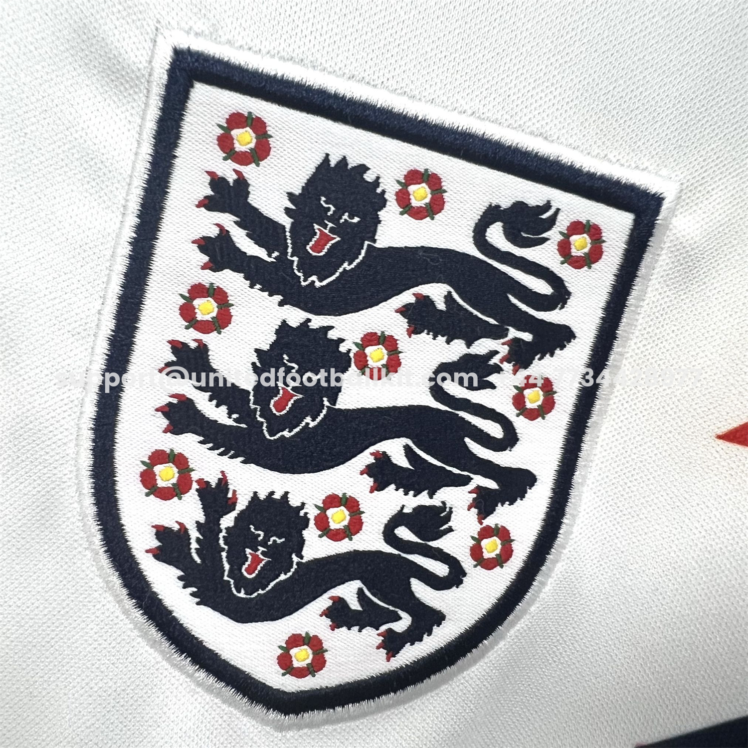 Unitedfootballkit.com | England 2026 World Cup White Special Jersey - Fans Version -Customize Name, Number and Patch | Worldwide Shipping