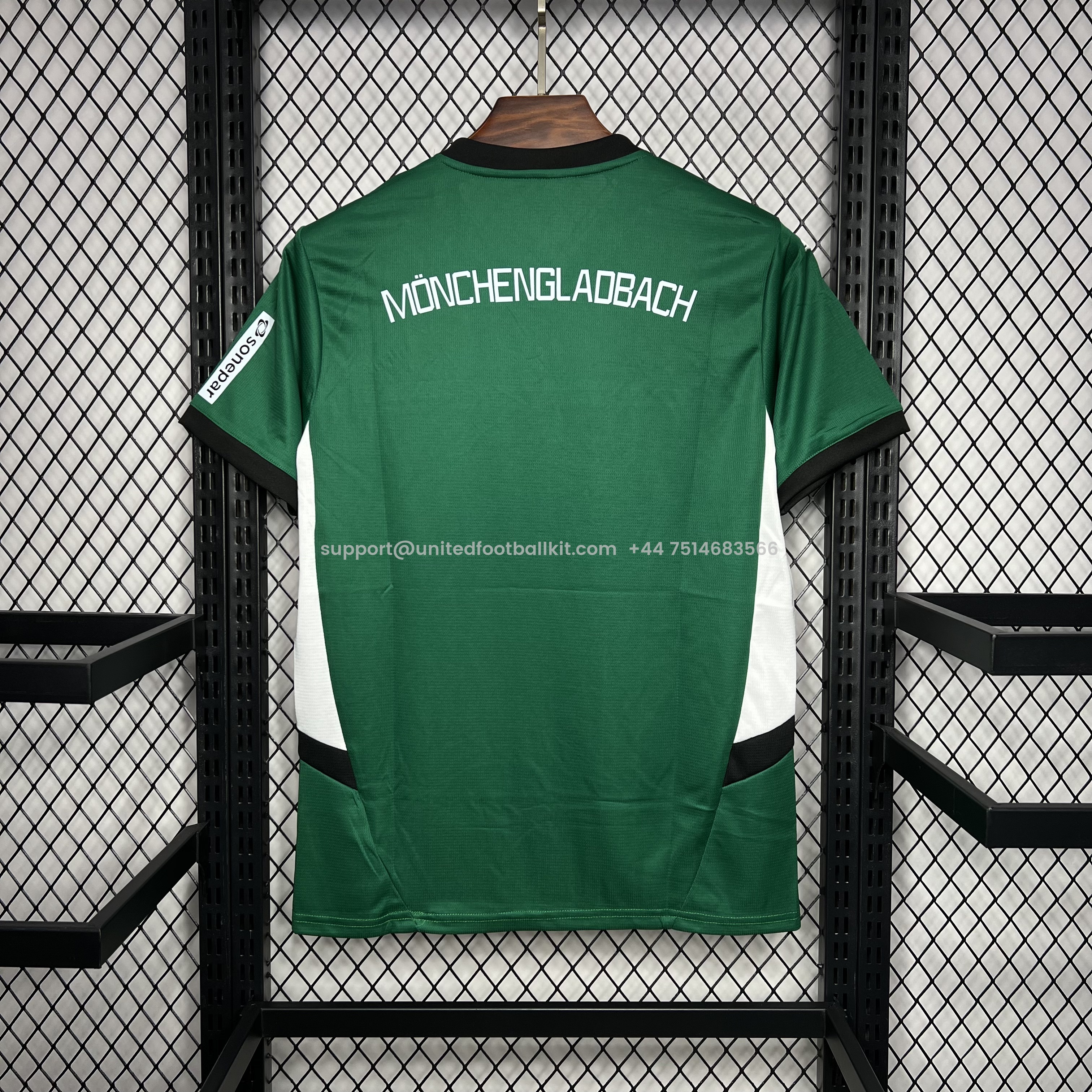 Unitedfootballkit.com | Borussia Mönchengladbach 24-25 Away Jersey - Fans Version -Customize Name, Number and Patch | Worldwide Shipping