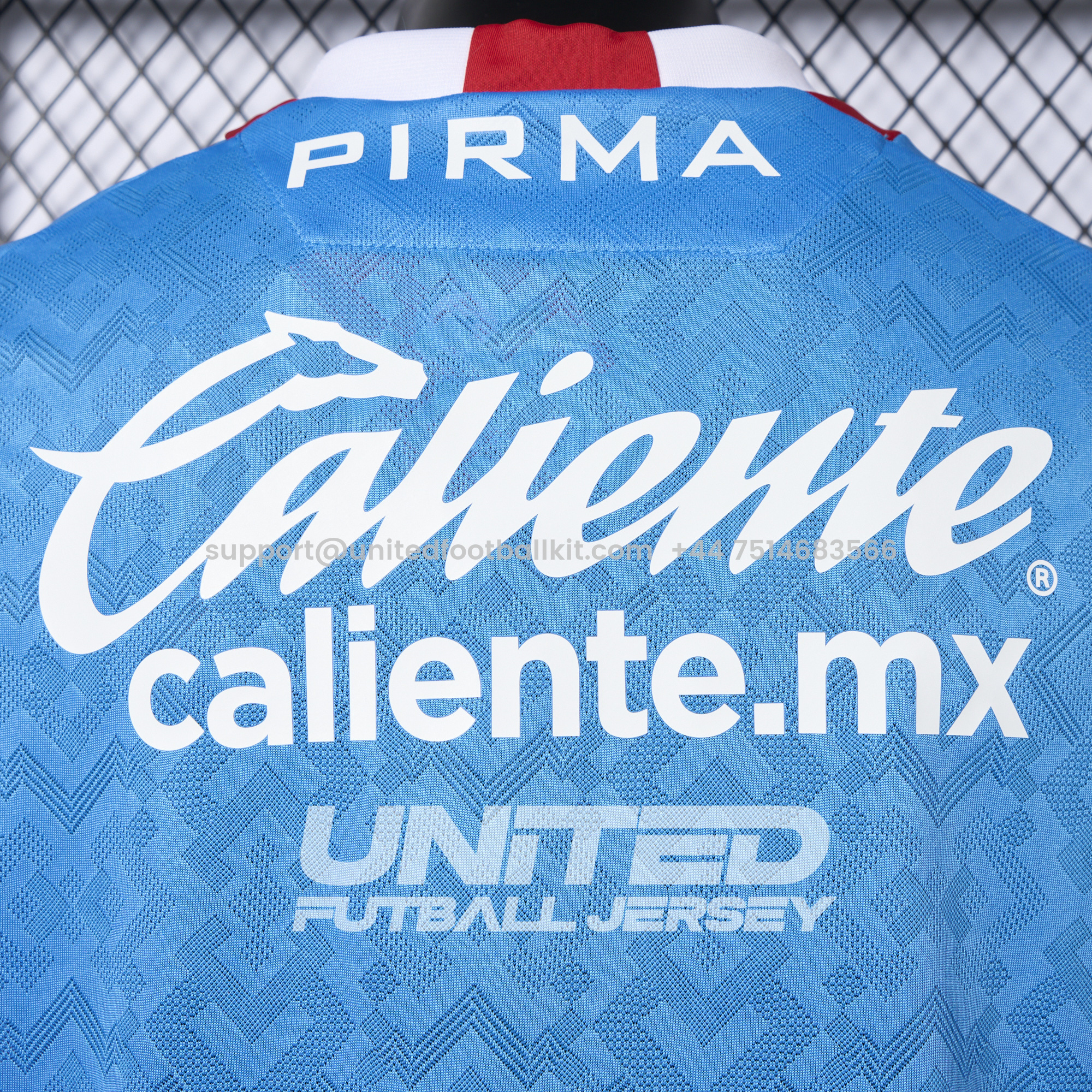 Unitedfootballkit.com | Cruz Azul 24-25 Home Stadium Jersey - Player Version -Customize Name, Number and Patch | Worldwide Shipping