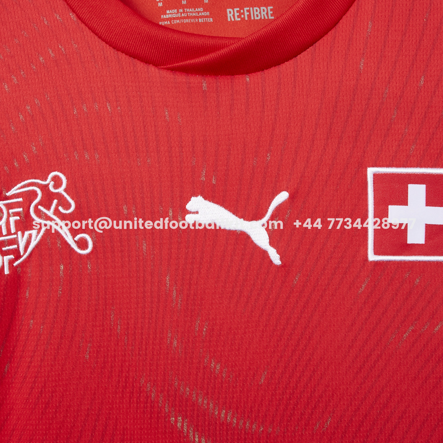 Unitedfootballkit.com | Switzerland 2026 Home Red Jersey - Fans Version -Customize Name, Number and Patch | Worldwide Shipping