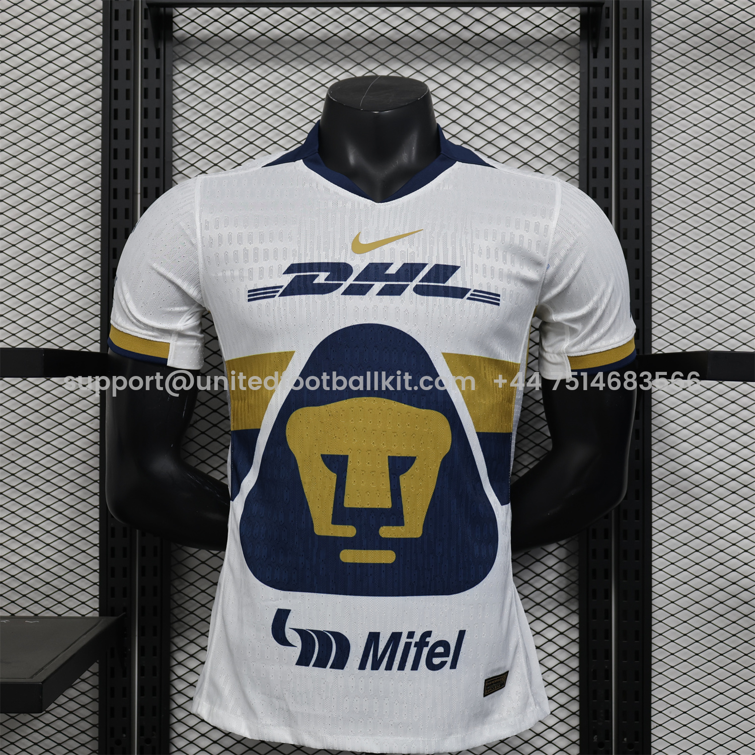 Unitedfootballkit.com | Pumas UNAM 25-26 Home Jersey - Player Version -Customize Name, Number and Patch | Worldwide Shipping