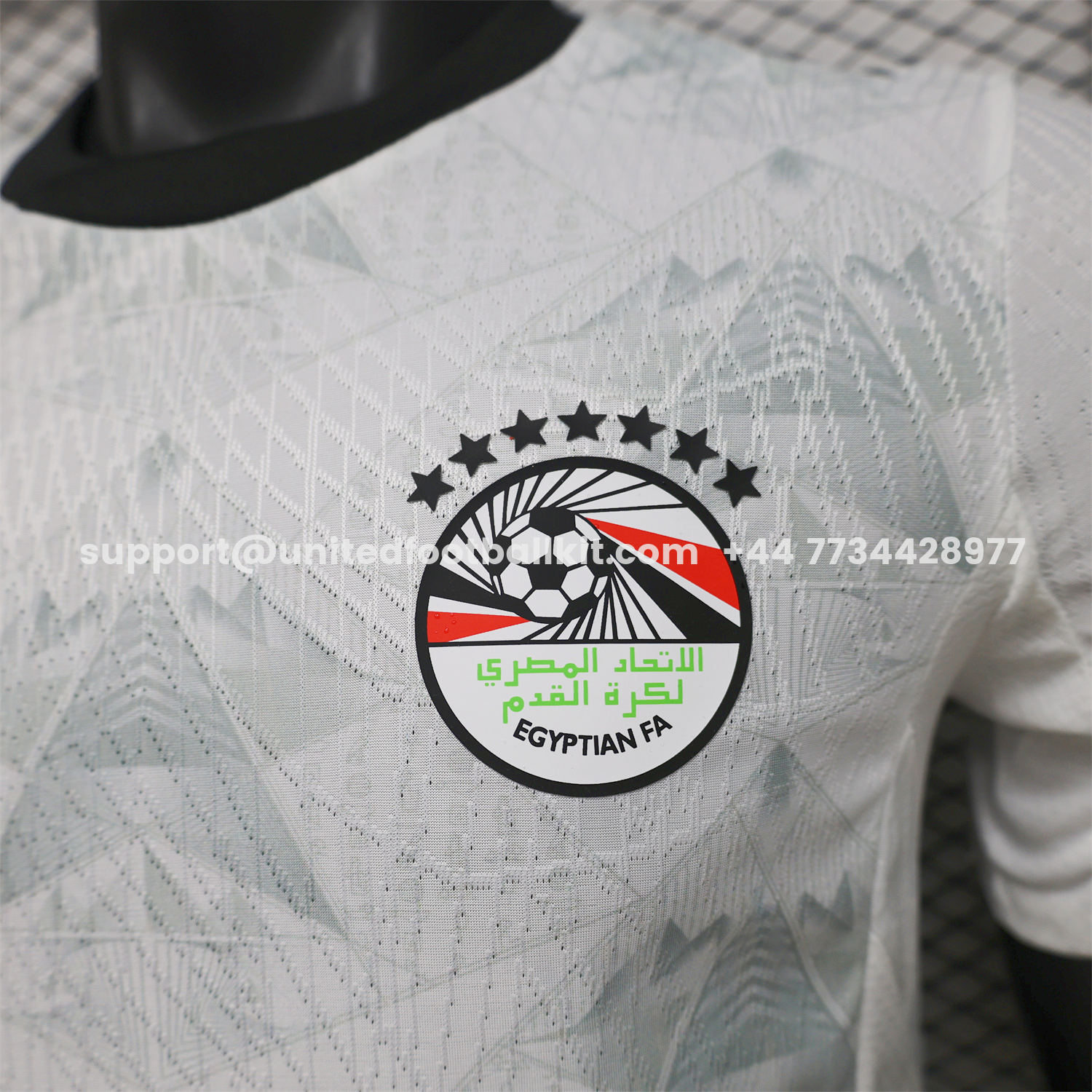 Unitedfootballkit.com | Egypt 2026 Away Jersey - Player Version -Customize Name, Number and Patch | Worldwide Shipping