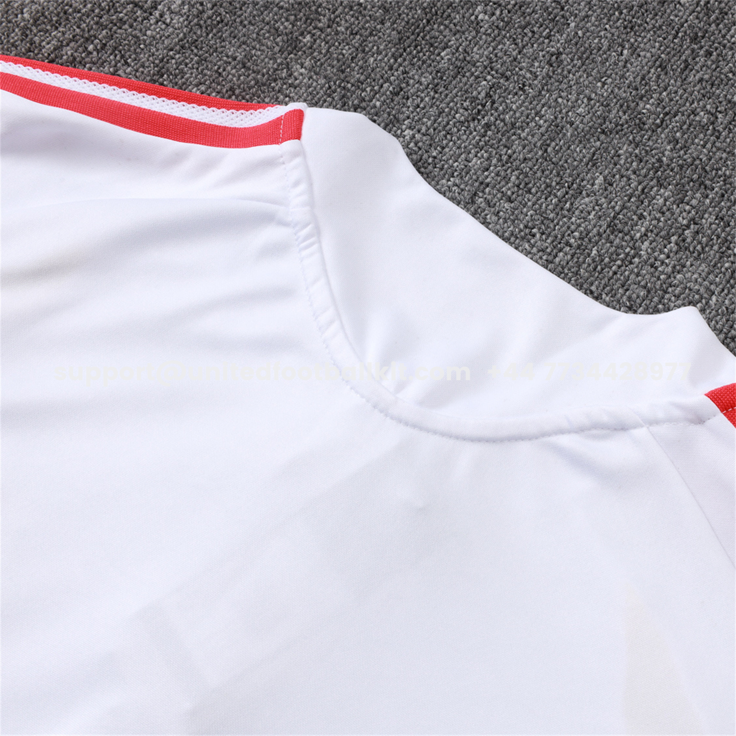 Unitedfootballkit.com | Colombia 2026 Long Sleeve Training Set - White Top & Black Pants -Customize Name, Number and Patch | Worldwide Shipping