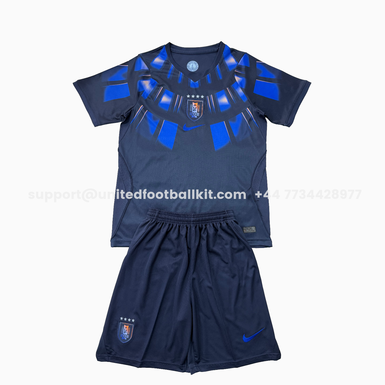 Unitedfootballkit.com | Uruguay 2026 Third Men's Adult Jersey Set - Fans Version -Customize Name, Number and Patch | Worldwide Shipping