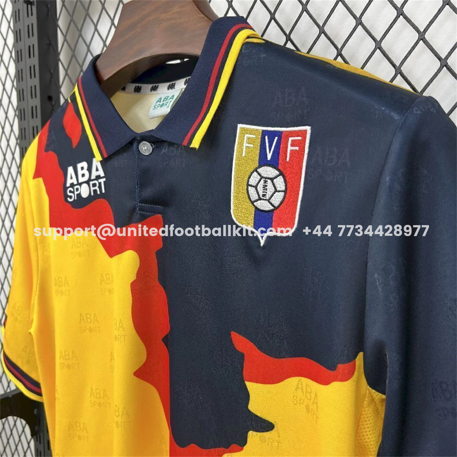 Unitedfootballkit.com | Retro Venezuela 1998 Away Jersey -Customize Name, Number and Patch | Worldwide Shipping