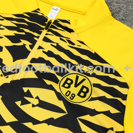 Unitedfootballkit.com | Dortmund 24-25 Long Sleeve Training Set - Yellow Camouflage -Customize Name, Number and Patch | Worldwide Shipping