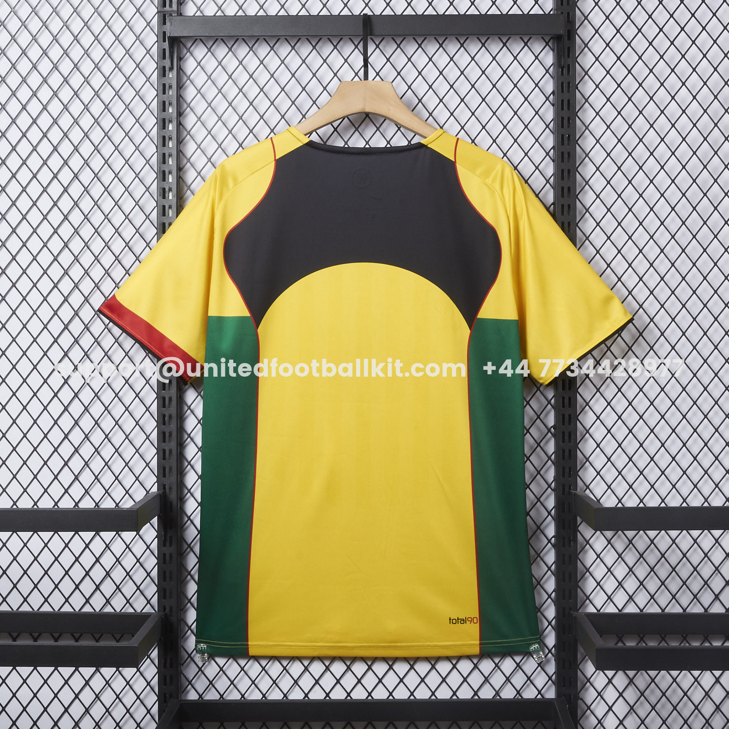 Unitedfootballkit.com | Brazil 25-26 Retro Style Total 90 Yellow Jersey - Fans Version -Customize Name, Number and Patch | Worldwide Shipping