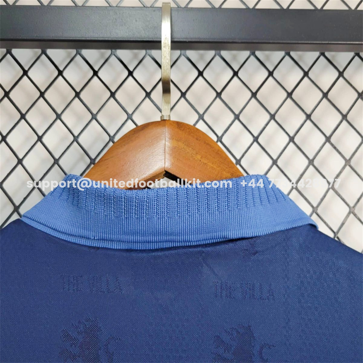 Unitedfootballkit.com | Retro Aston Villa 1995-97 Away Jersey -Customize Name, Number and Patch | Worldwide Shipping