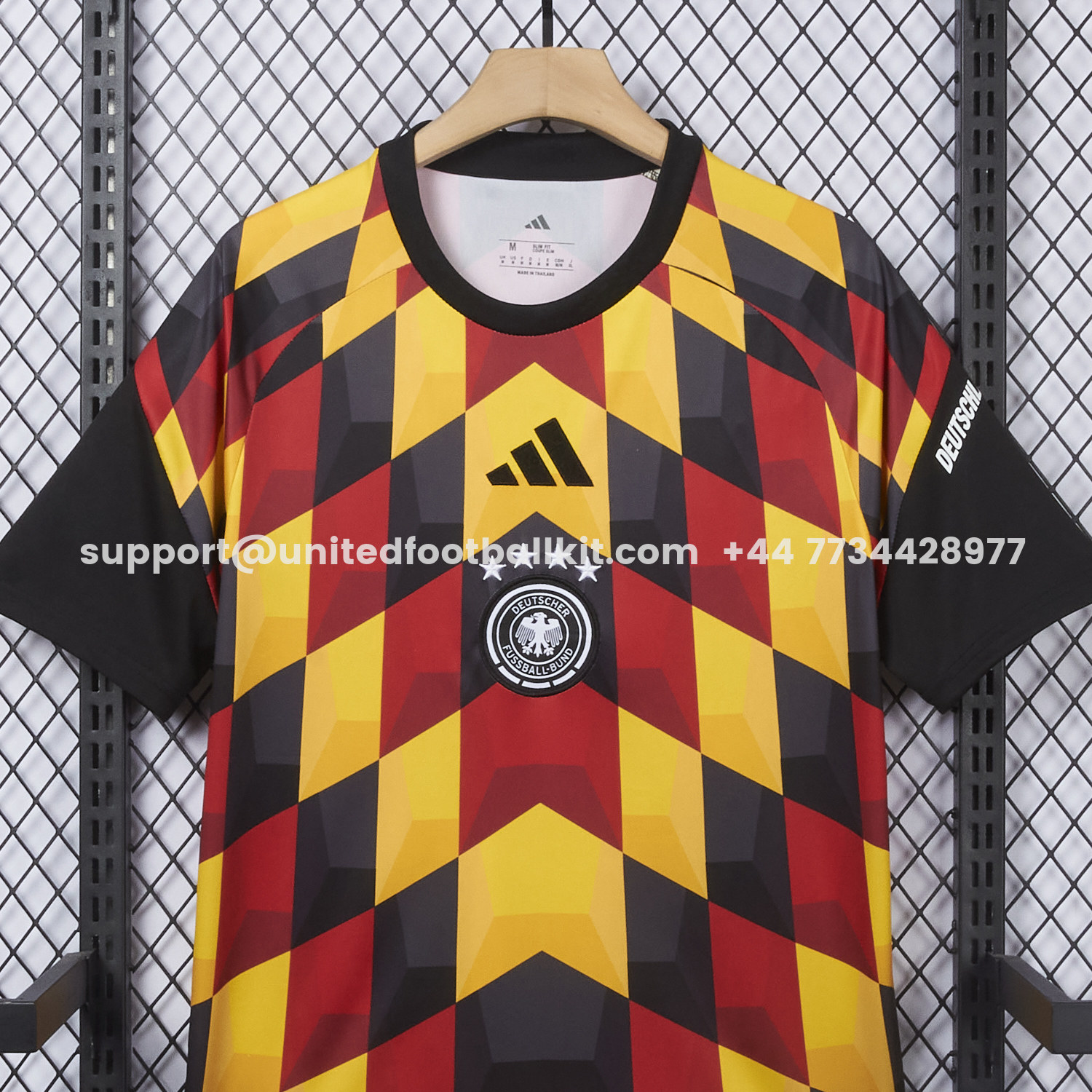 Unitedfootballkit.com | Germany 2026 Red Yellow Black Special Jersey - Fans Version -Customize Name, Number and Patch | Worldwide Shipping