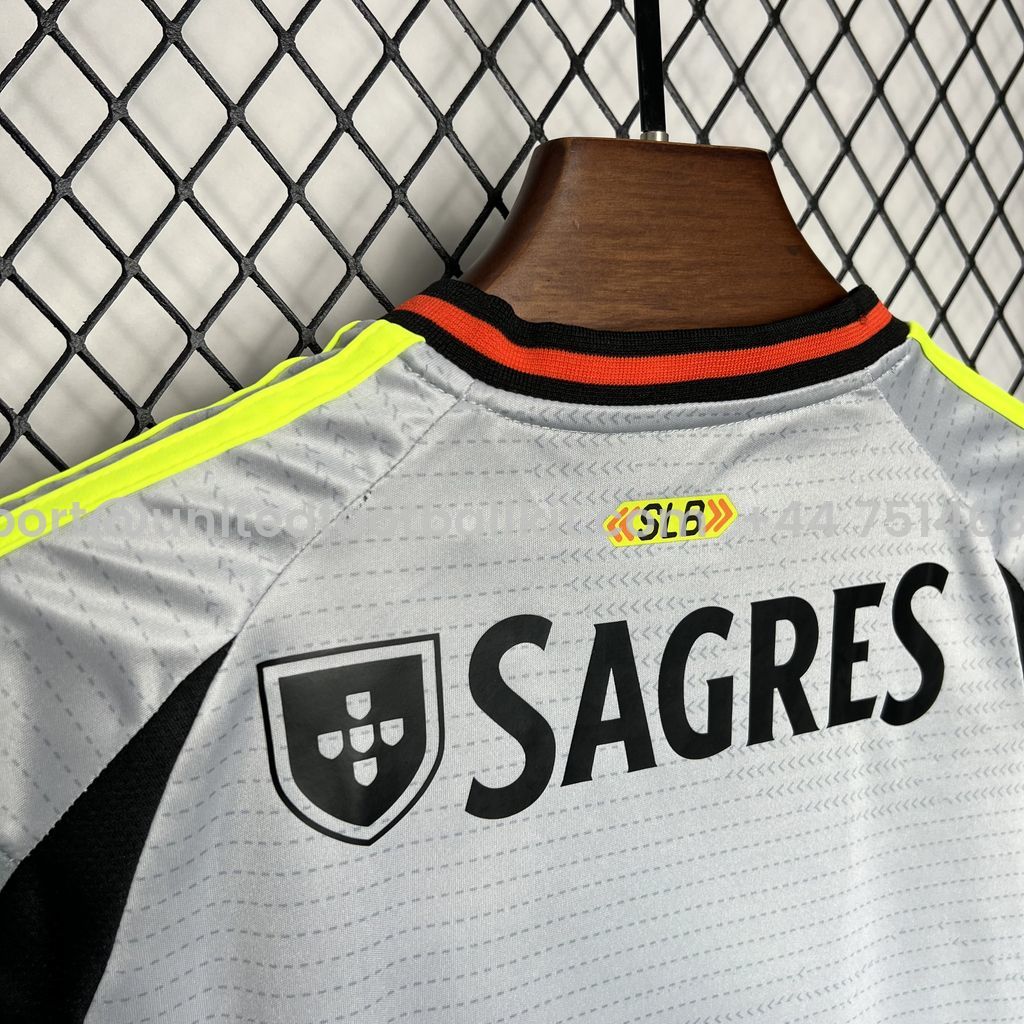 Unitedfootballkit.com | Benfica 24-25 Third Kids Kit -Customize Name, Number and Patch | Worldwide Shipping