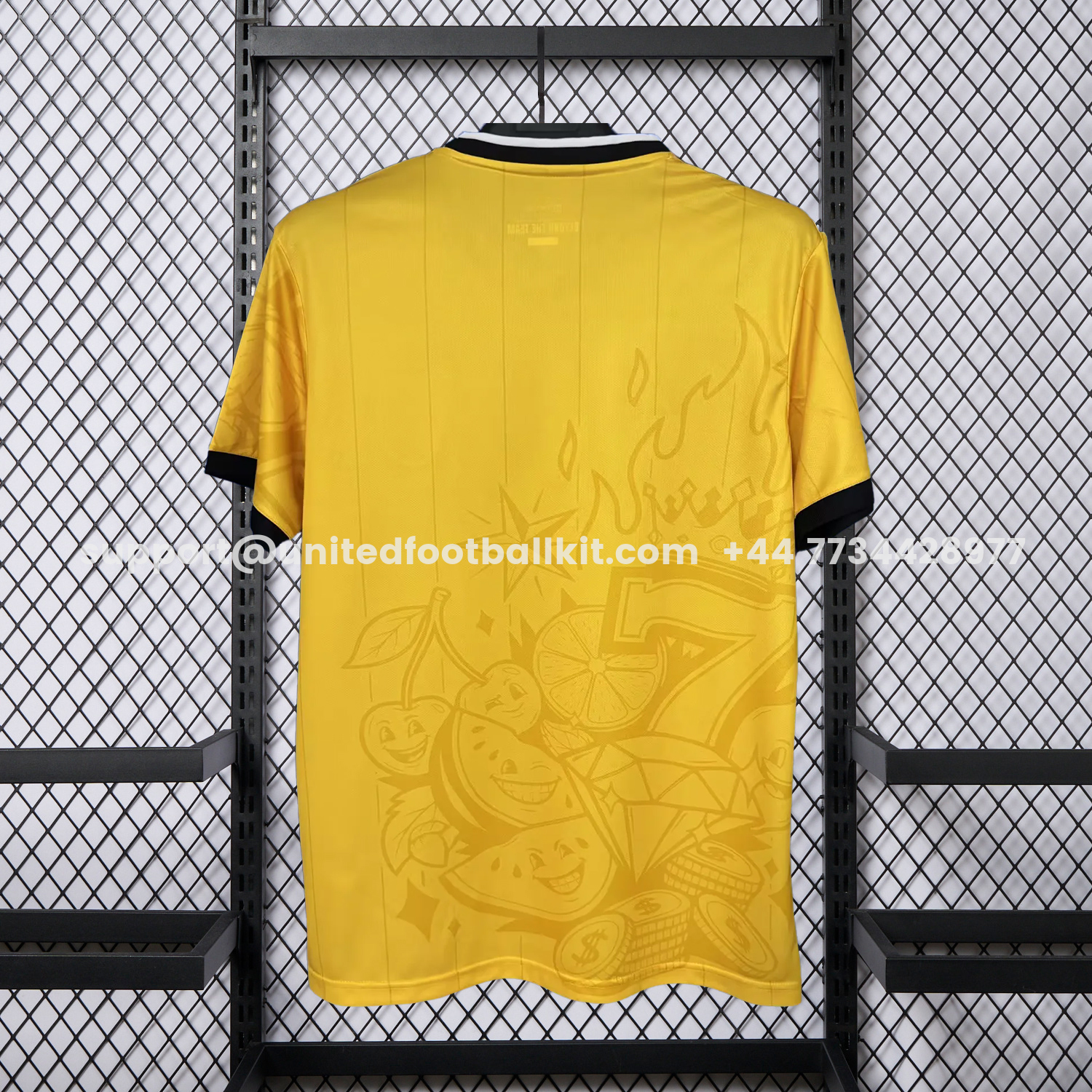 Unitedfootballkit.com | Italy 2026 BGAMING Special Yellow Jersey - Fans Version -Customize Name, Number and Patch | Worldwide Shipping