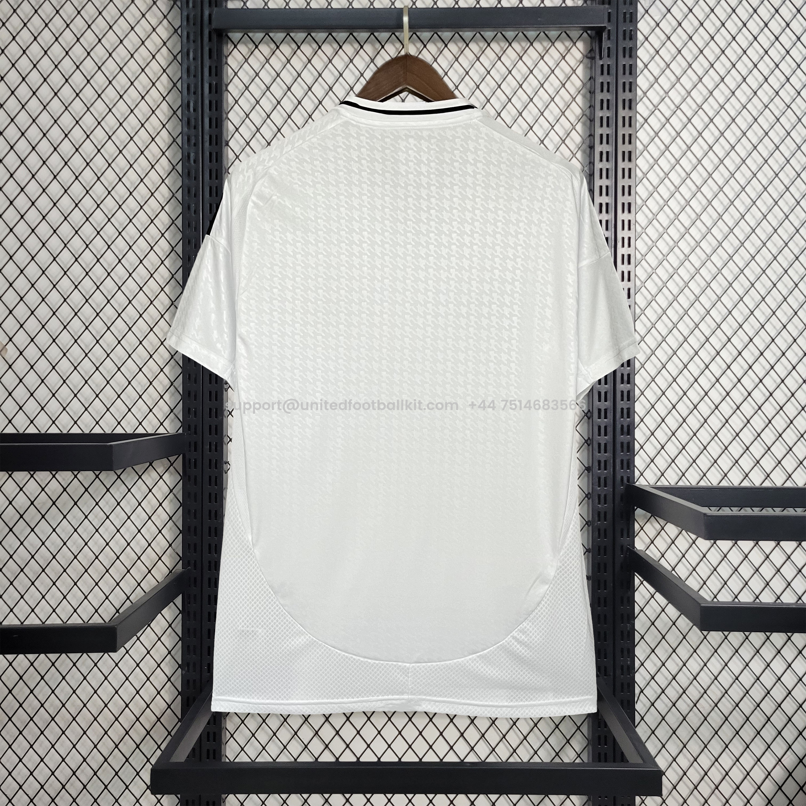 Unitedfootballkit.com | Real Madrid 24-25 Home Stadium Jersey - Fans Version -Customize Name, Number and Patch | Worldwide Shipping