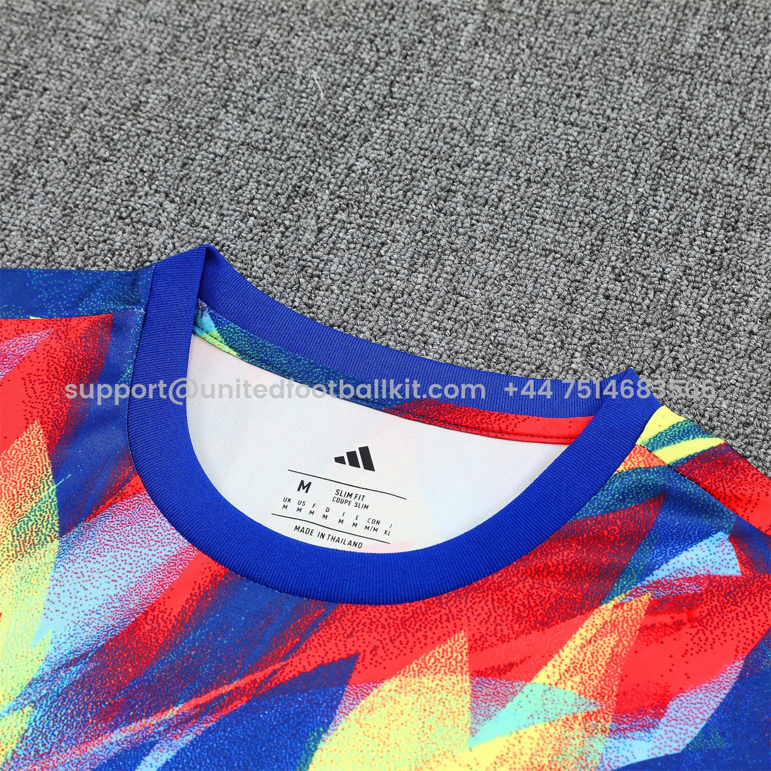 Unitedfootballkit.com | Arsenal 25-26 Short-Sleeve Training Set - Colorful Festival Top and Black Shorts -Customize Name, Number and Patch | Worldwide Shipping