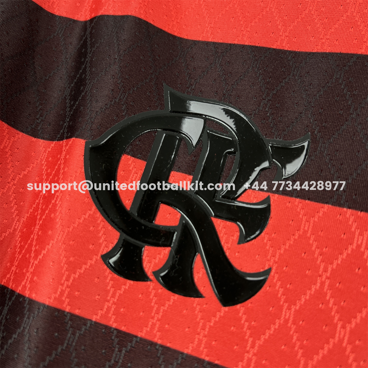 Unitedfootballkit.com | Flamengo 26-27 Red And Black Pre-Match Jersey - Fans Version -Customize Name, Number and Patch | Worldwide Shipping