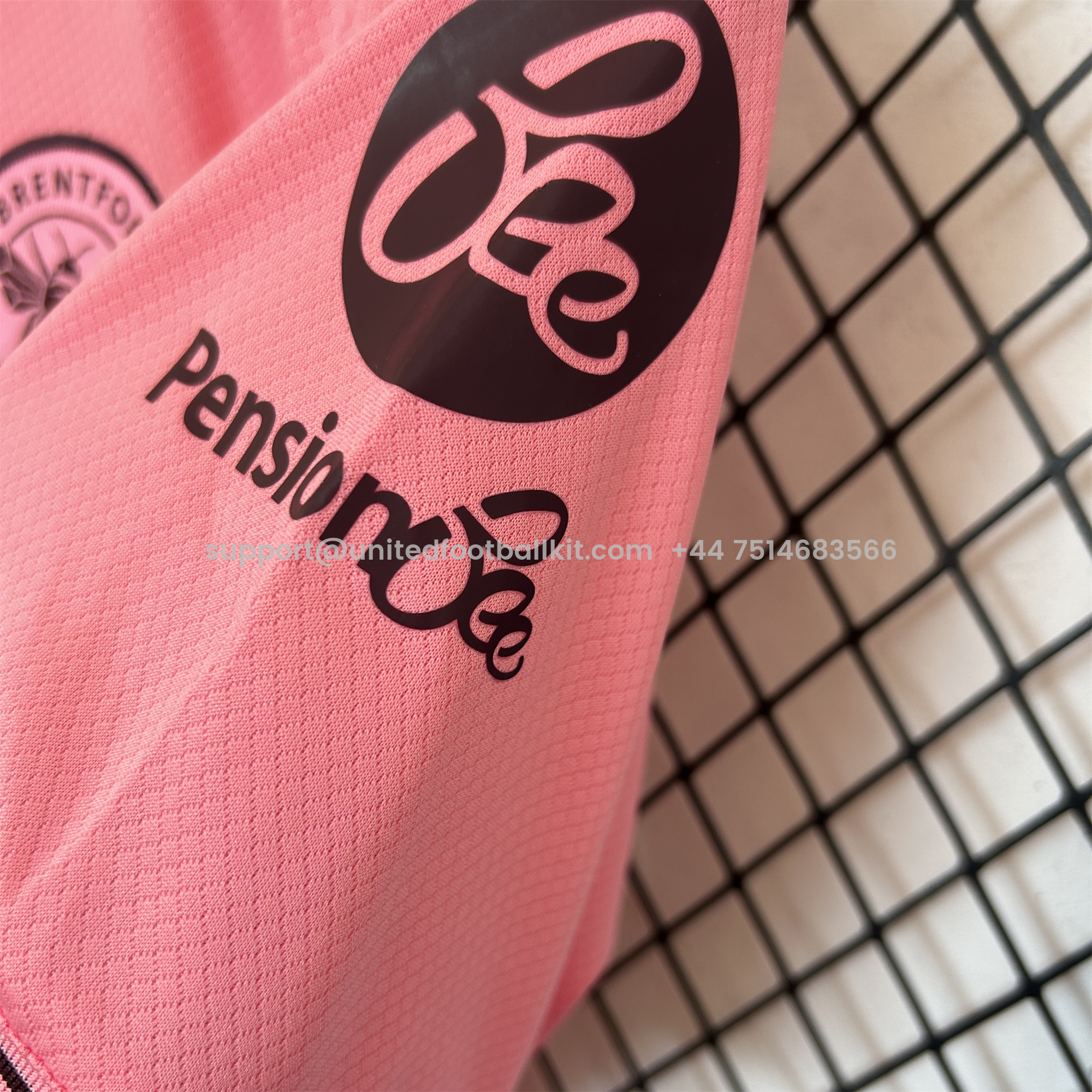 Unitedfootballkit.com | Brentford 24-25 Away Jersey - Fans Version -Customize Name, Number and Patch | Worldwide Shipping