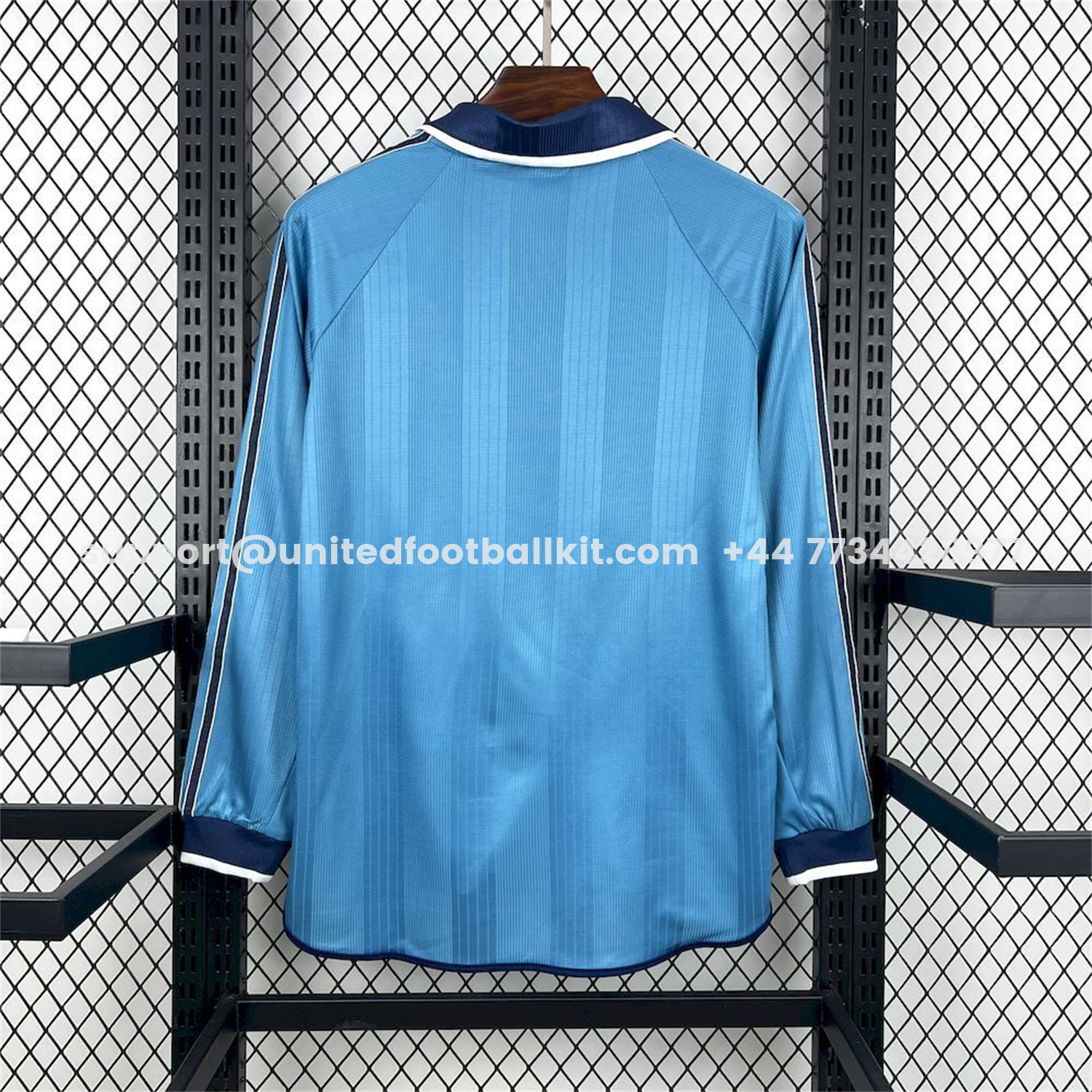 Unitedfootballkit.com | Retro Real Madrid 1999-00 Third Long Sleeves Jersey -Customize Name, Number and Patch | Worldwide Shipping