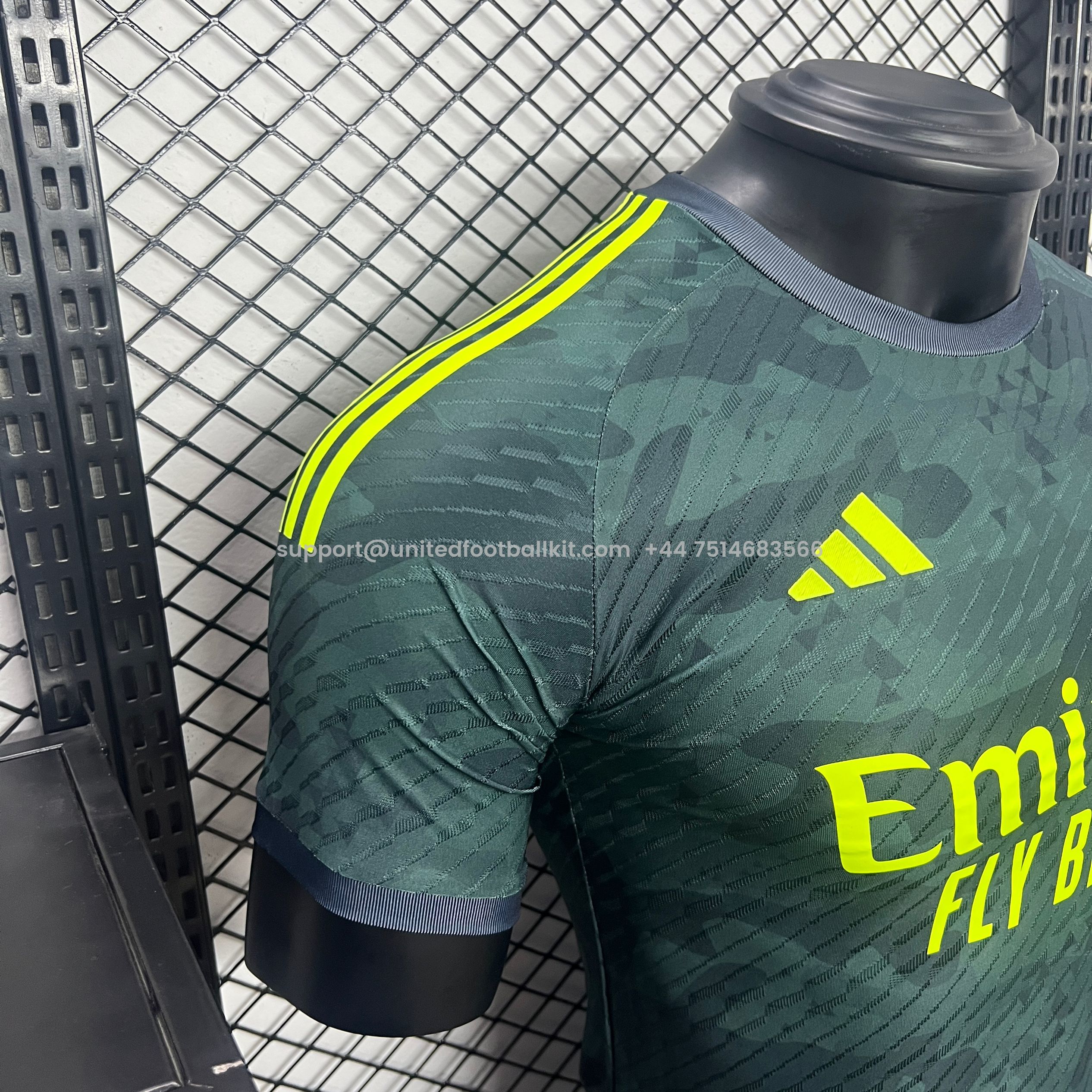 Unitedfootballkit.com | Real Madrid 24-25 Green Special Edition Jersey - Player Version -Customize Name, Number and Patch | Worldwide Shipping