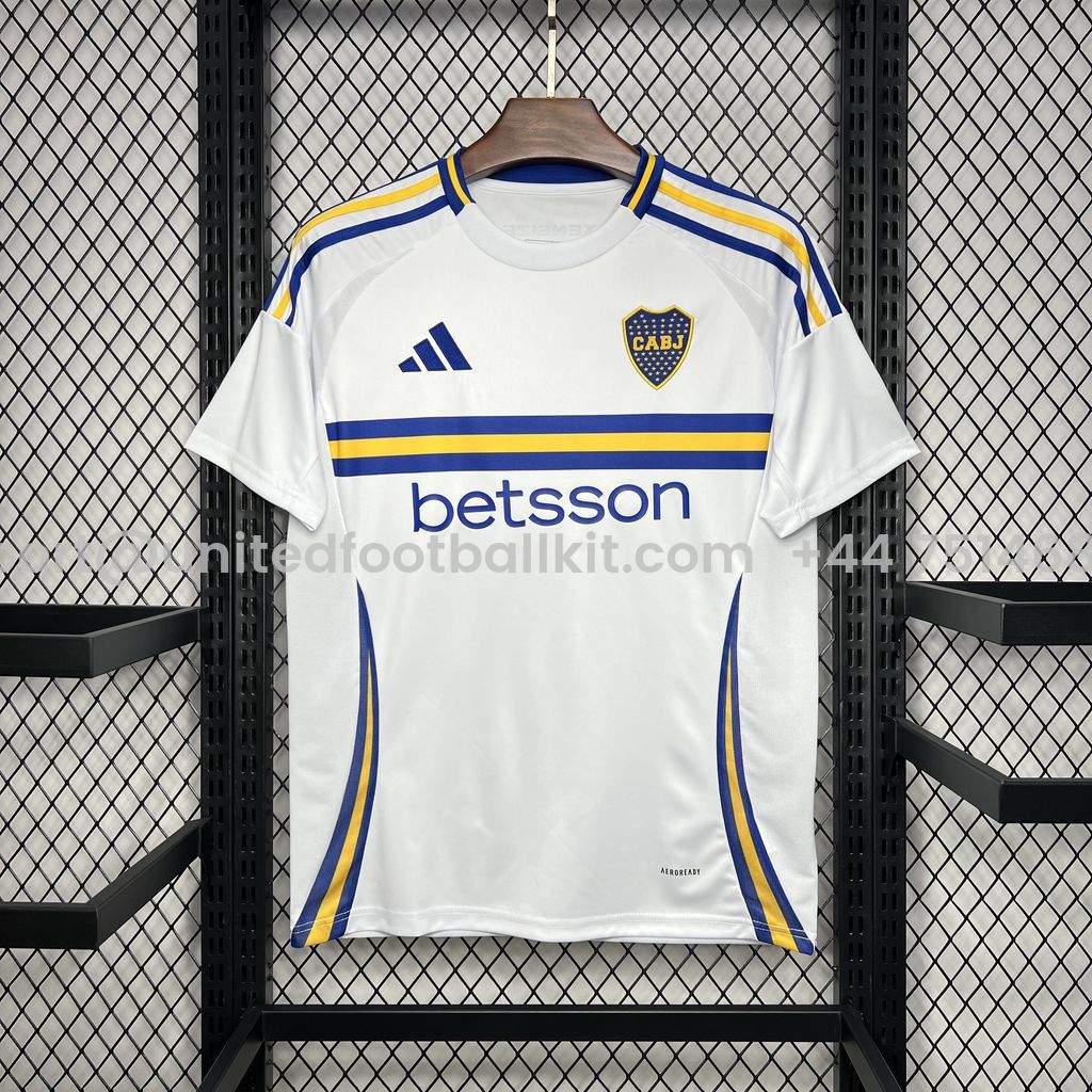 Unitedfootballkit.com | Boca Juniors 24-25 Away Jersey - Fans Version -Customize Name, Number and Patch | Worldwide Shipping