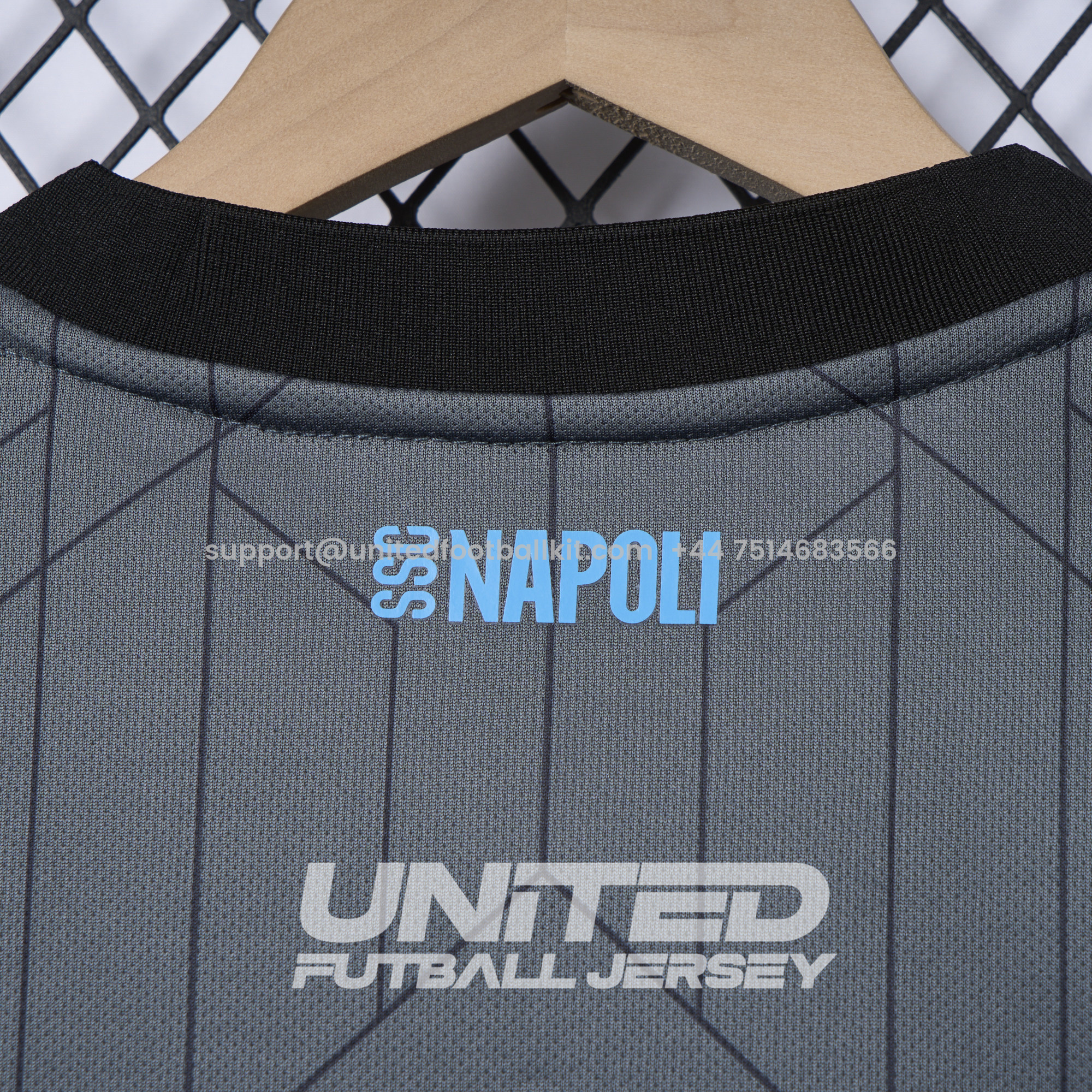 Unitedfootballkit.com | Napoli 24-25 Third Jersey - Fans Version -Customize Name, Number and Patch | Worldwide Shipping