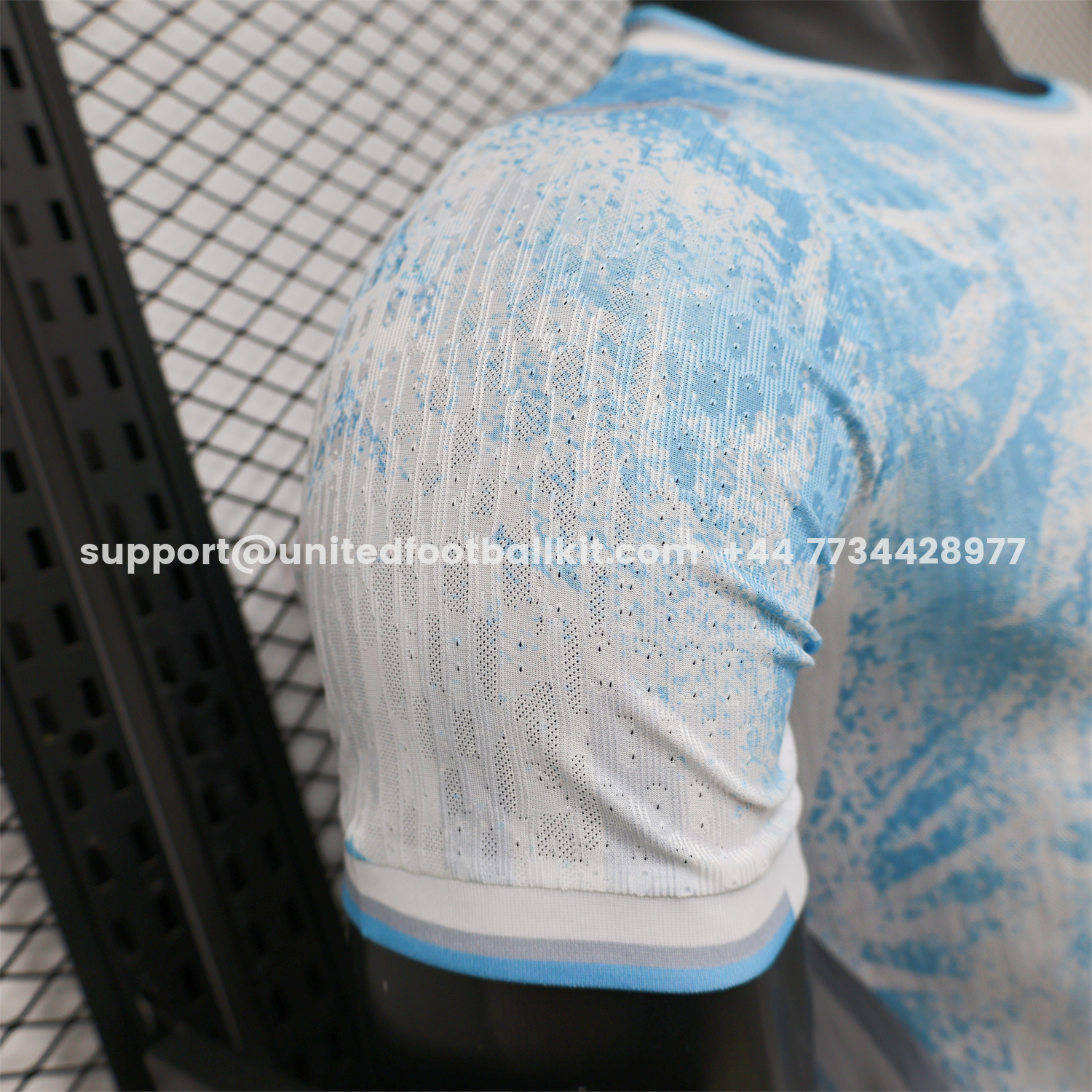 Unitedfootballkit.com | Uruguay 2026 White With Blue Special Jersey - Player Version -Customize Name, Number and Patch | Worldwide Shipping