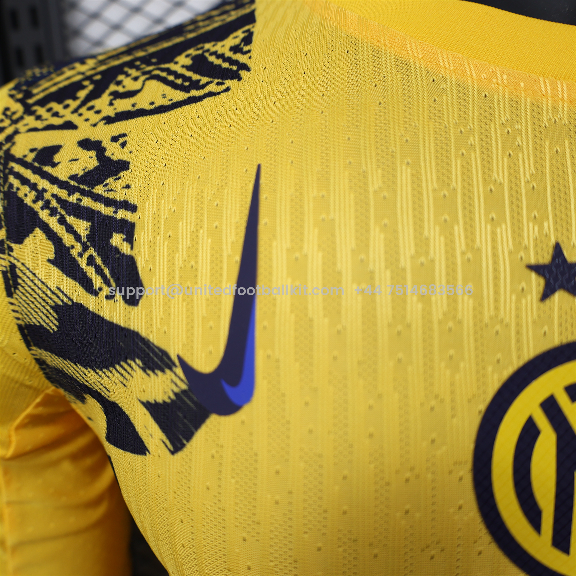 Unitedfootballkit.com | Inter Milan 24-25 Third Long Sleeves Jersey - Player Version -Customize Name, Number and Patch | Worldwide Shipping