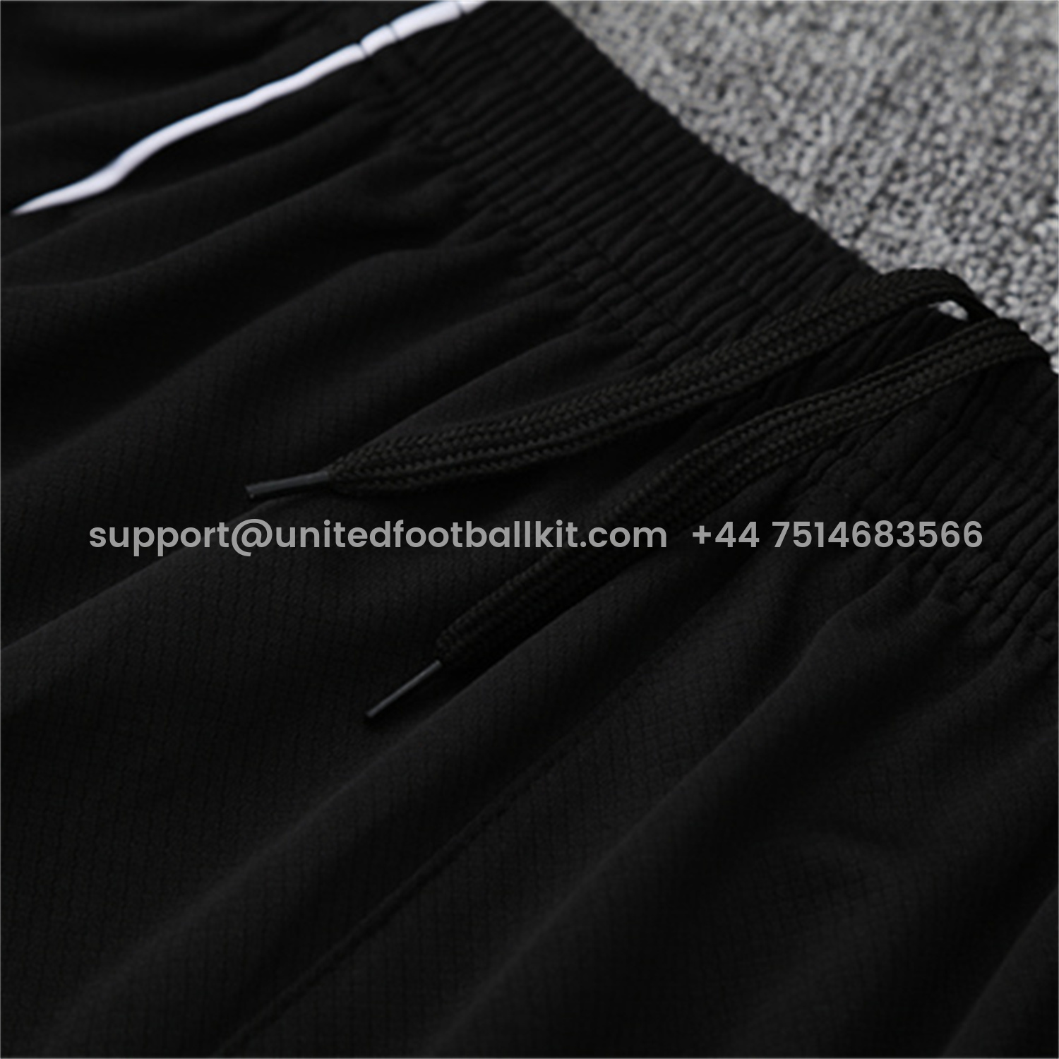 Unitedfootballkit.com | INT M.A.M 25-26 Kids Short-Sleeve Training Set - Black Top and Shorts -Customize Name, Number and Patch | Worldwide Shipping