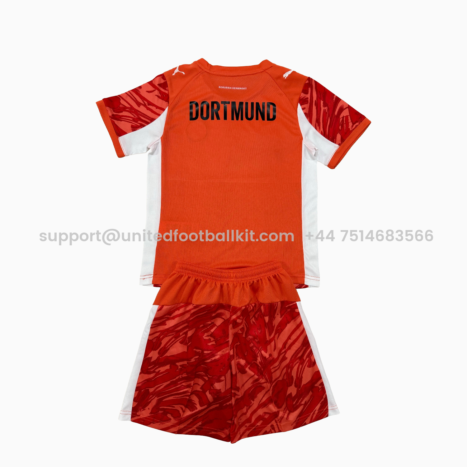 Unitedfootballkit.com | Dortmund 25-26 Orange Goalkeeper Men's Adult Jersey Set - Fans Version -Customize Name, Number and Patch | Worldwide Shipping