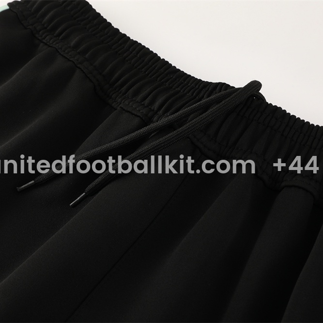 Unitedfootballkit.com | Real Madrid 24-25 Originals LFSTLR Jacket Training Tracksuit - Black and Light Green -Customize Name, Number and Patch | Worldwide Shipping