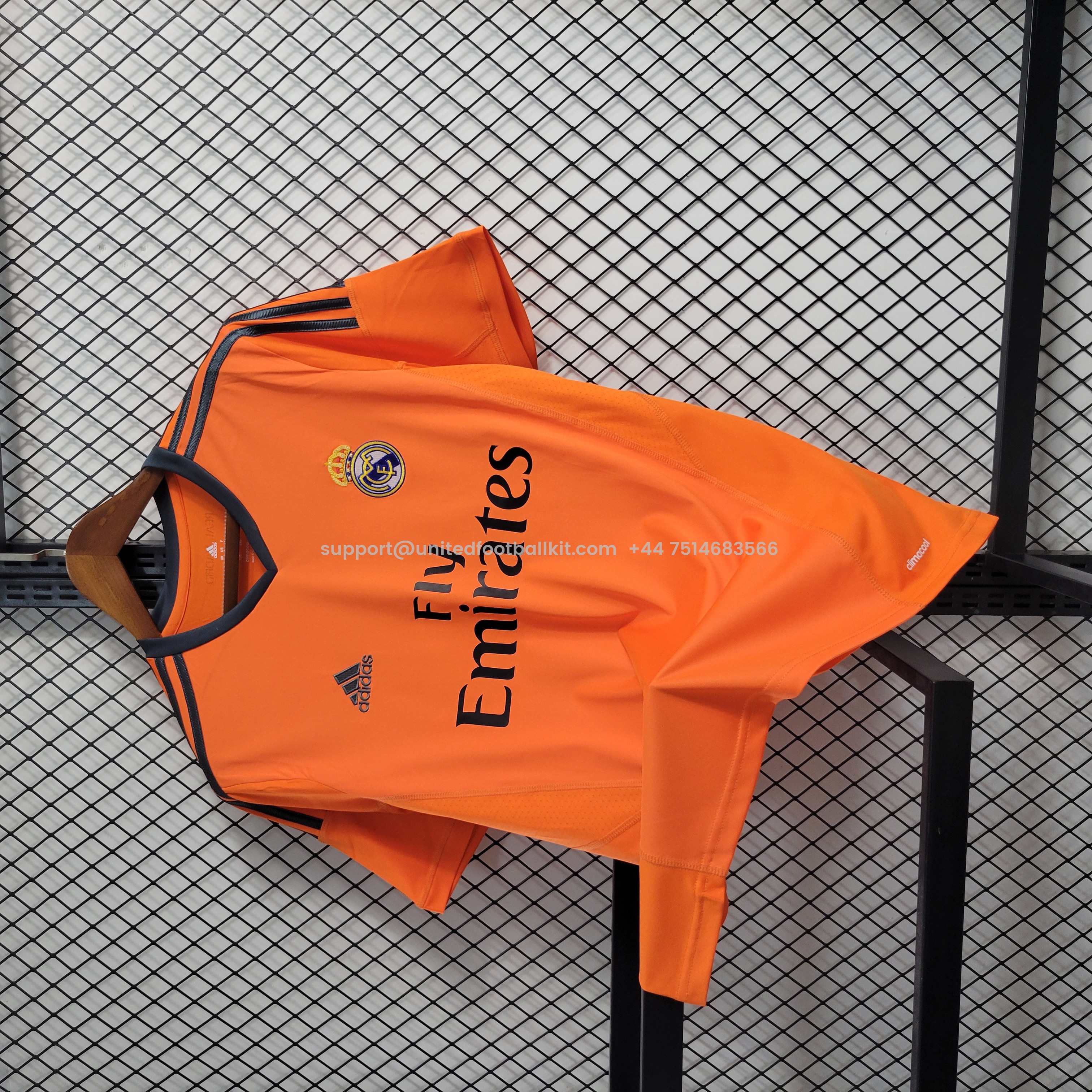 Unitedfootballkit.com | Retro Real Madrid 13-14 Third Jersey -Customize Name, Number and Patch | Worldwide Shipping