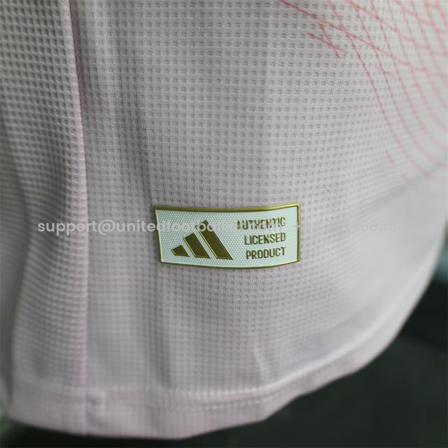 Unitedfootballkit.com | Arsenal 25-26 Pre-Match Training Pink Jersey - Player Version -Customize Name, Number and Patch | Worldwide Shipping