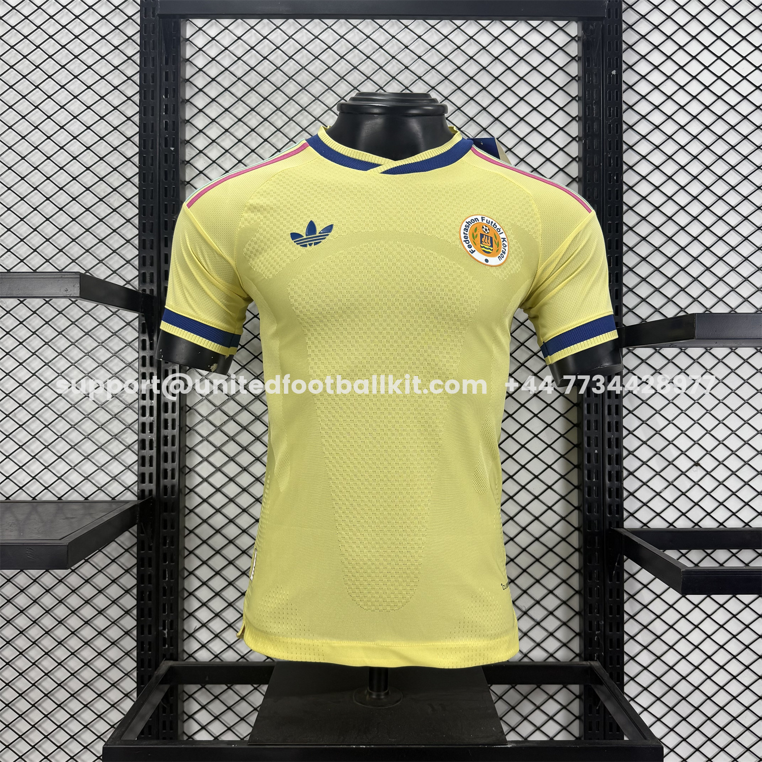 Unitedfootballkit.com | Curaçao 2026 Away Jersey - Player Version -Customize Name, Number and Patch | Worldwide Shipping