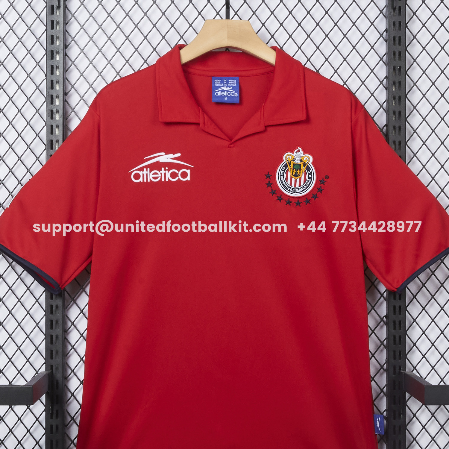 Unitedfootballkit.com | Retro Chivas de Guadalajara 2003-04 Third Red Jersey -Customize Name, Number and Patch | Worldwide Shipping