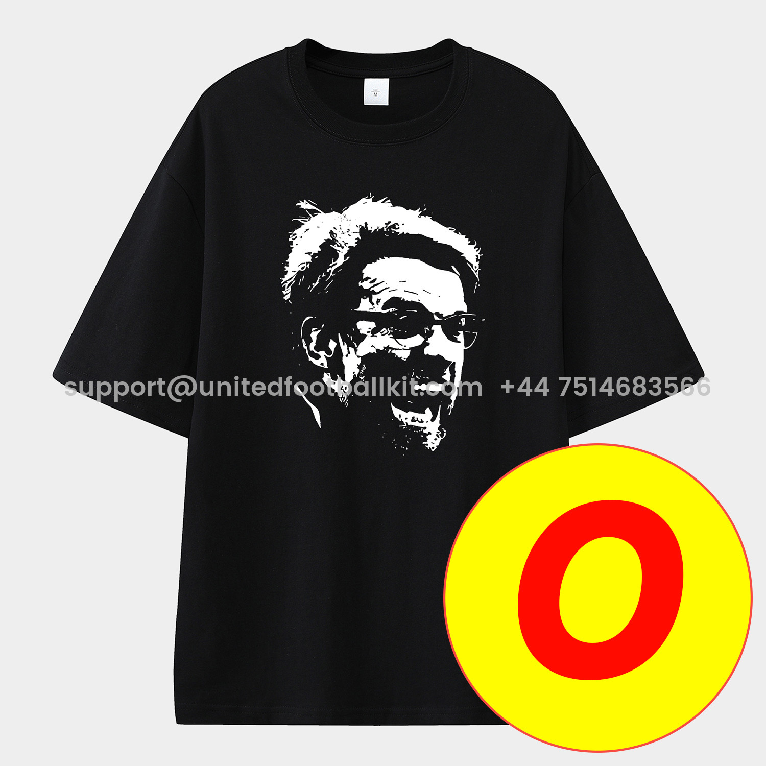 Unitedfootballkit.com | Salah Liverpool Klopp Arnold Unisex Pure Cotton T-shirt -Customize Name, Number and Patch | Worldwide Shipping