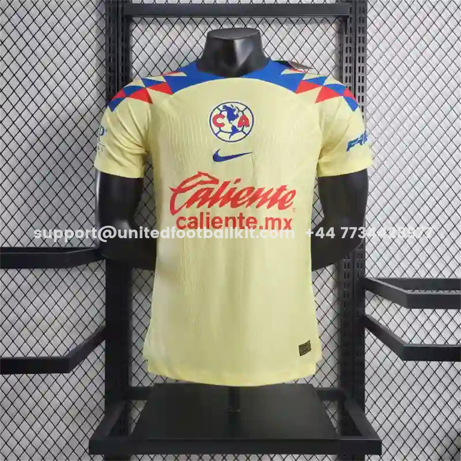 Unitedfootballkit.com | Retro Club América 2023-24 Home Jersey - Player Version -Customize Name, Number and Patch | Worldwide Shipping