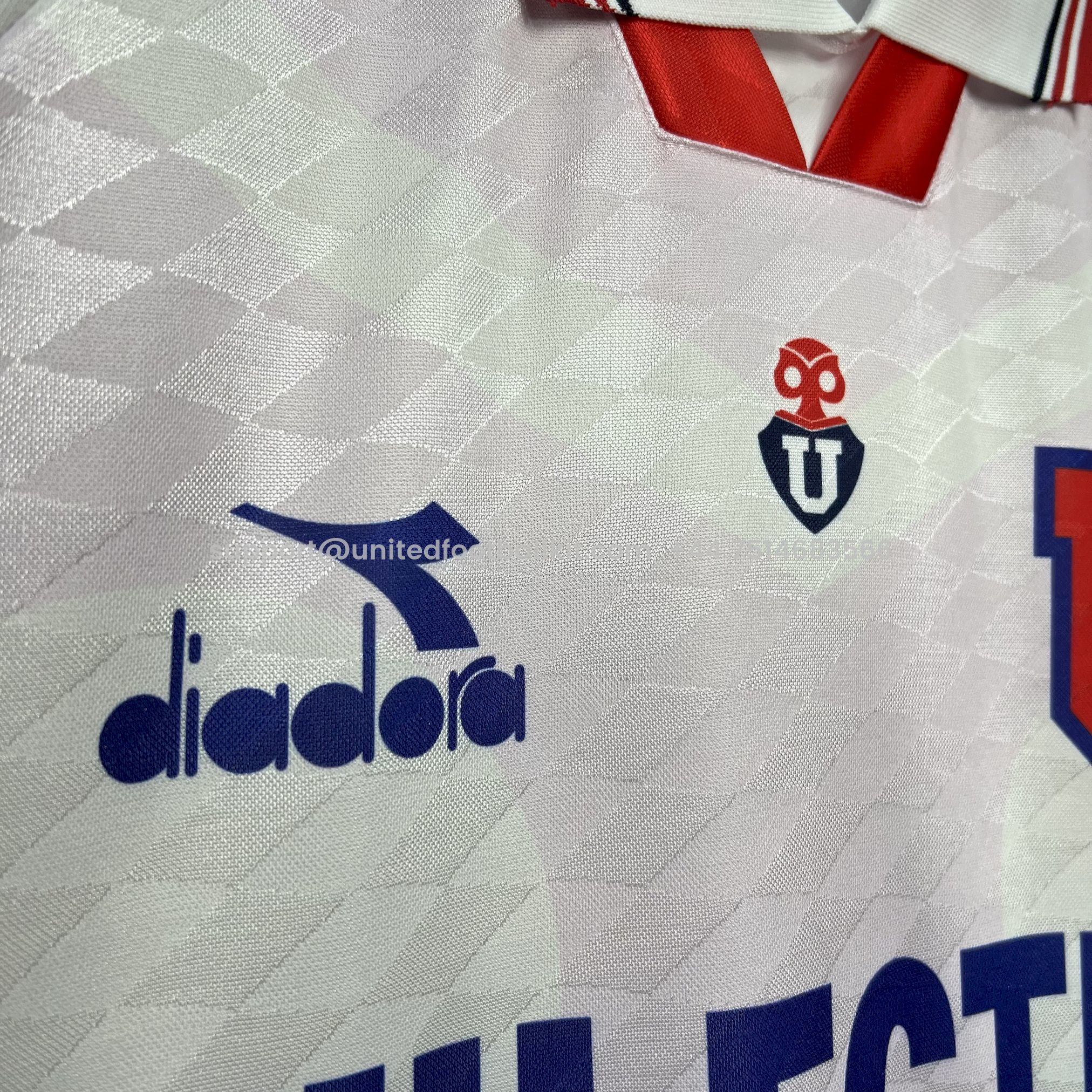 Unitedfootballkit.com | Retro Universidad De Chile 1996 Away Jersey -Customize Name, Number and Patch | Worldwide Shipping