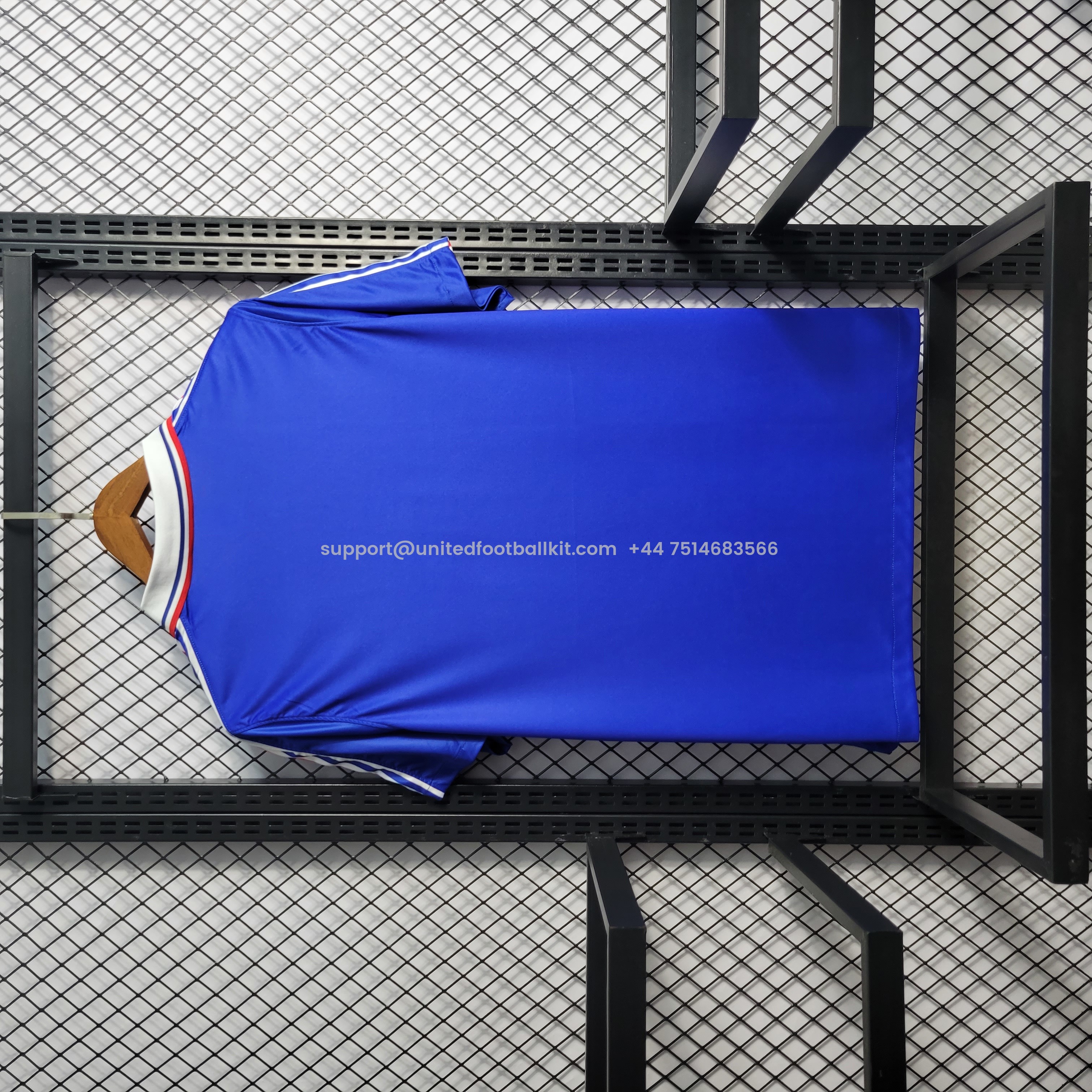 Unitedfootballkit.com | Retro France 1994 Home Stadium Jersey -Customize Name, Number and Patch | Worldwide Shipping