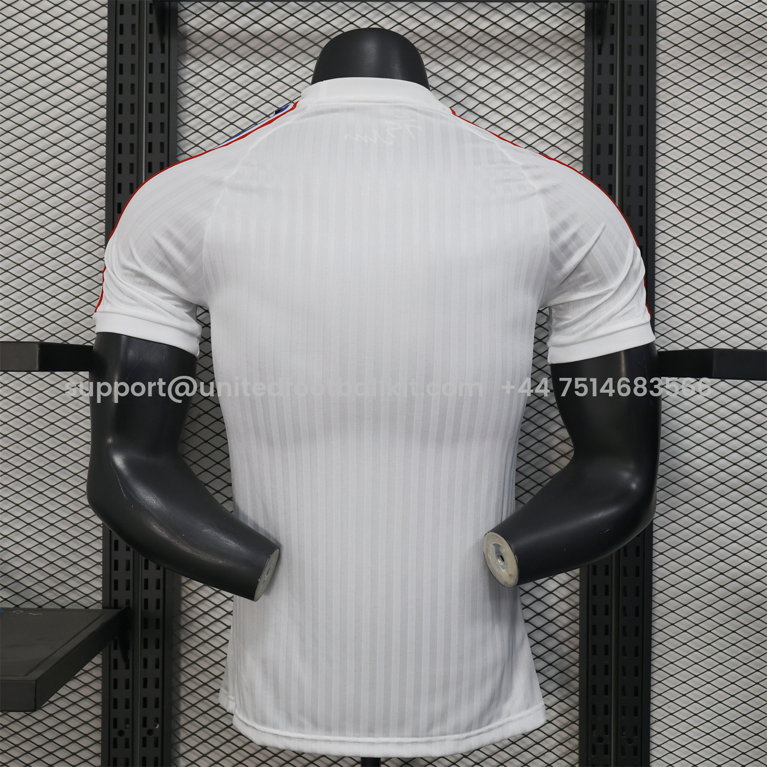 Unitedfootballkit.com | Lyon 25-26 75-Year Anniversary Jersey - Player Version -Customize Name, Number and Patch | Worldwide Shipping