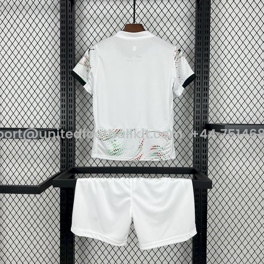 Unitedfootballkit.com | Portugal 2025-26 Away Kids Kit -Customize Name, Number and Patch | Worldwide Shipping