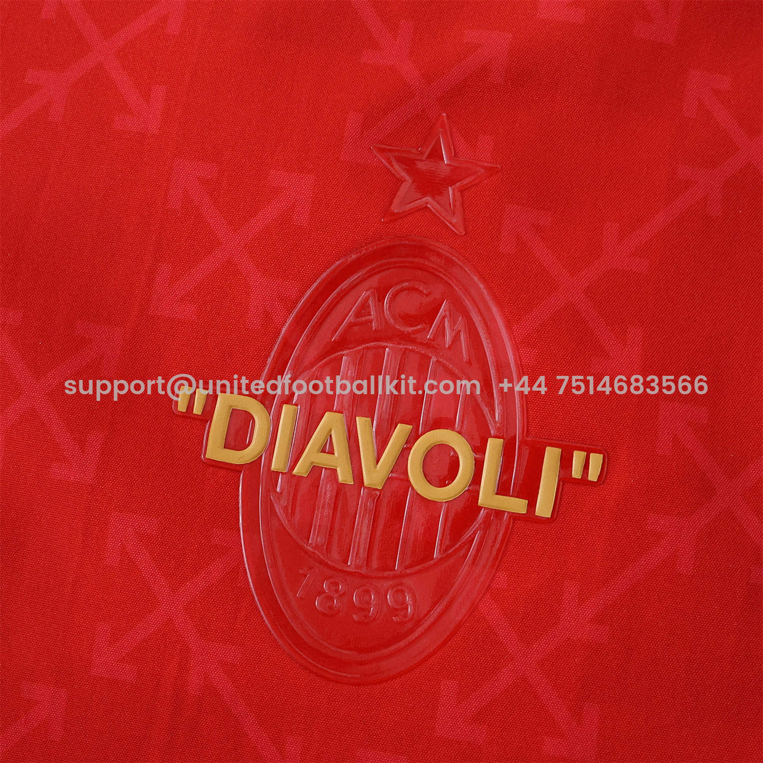 Unitedfootballkit.com | AC Milan 24-25 Fourth “Diavoli” Special Edition Double Sided Reversible Windbreaker - Black & Red -Customize Name, Number and Patch | Worldwide Shipping