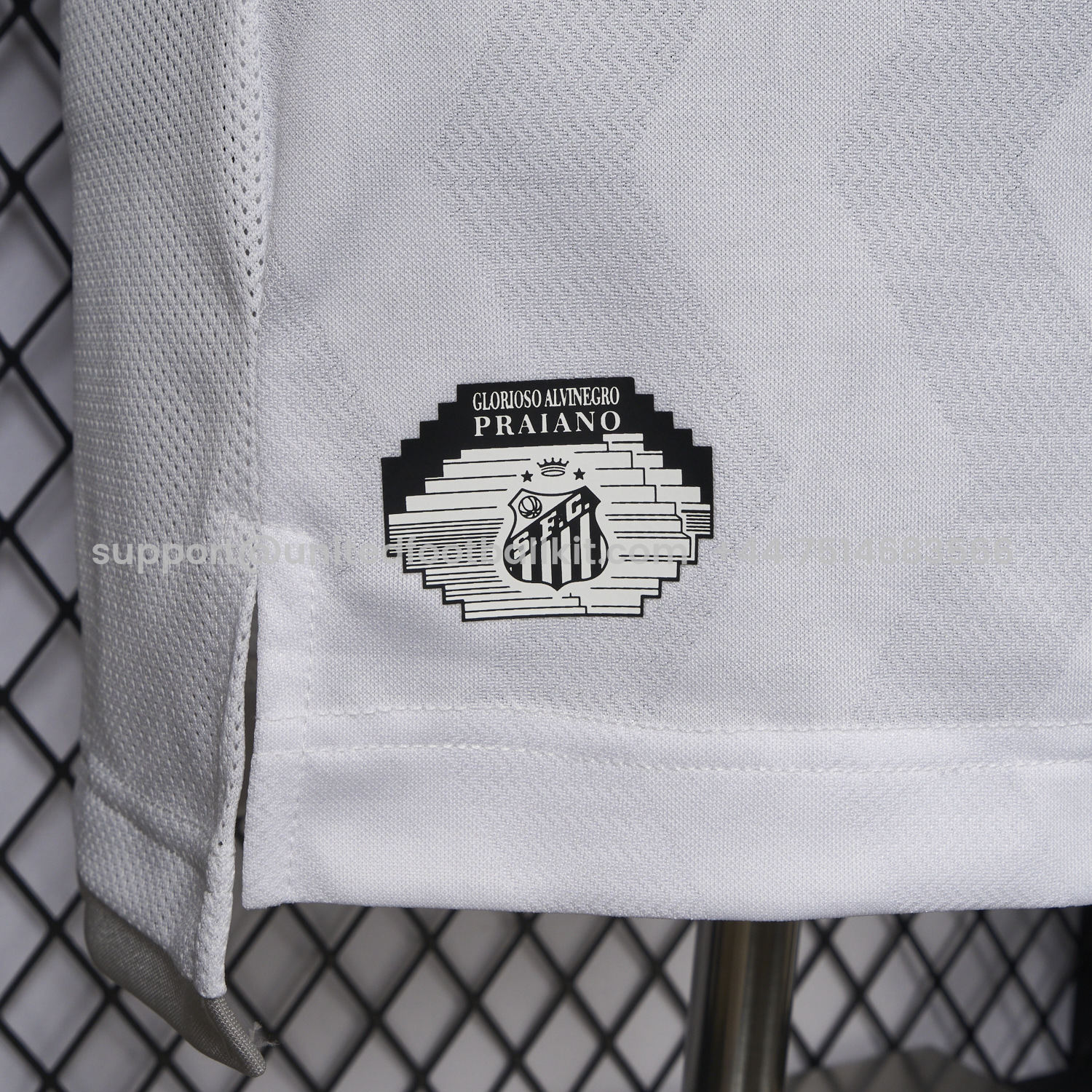 Unitedfootballkit.com | 【New Version】Santos 2025-26 Home Unsponsored Jersey - Player Version -Customize Name, Number and Patch | Worldwide Shipping