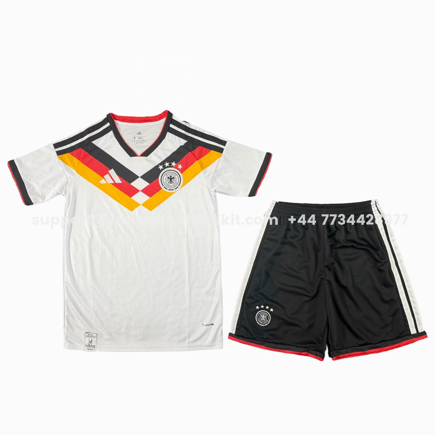 Unitedfootballkit.com | Germany 2026 Home Men's Adult Jersey Set - Fans Version -Customize Name, Number and Patch | Worldwide Shipping