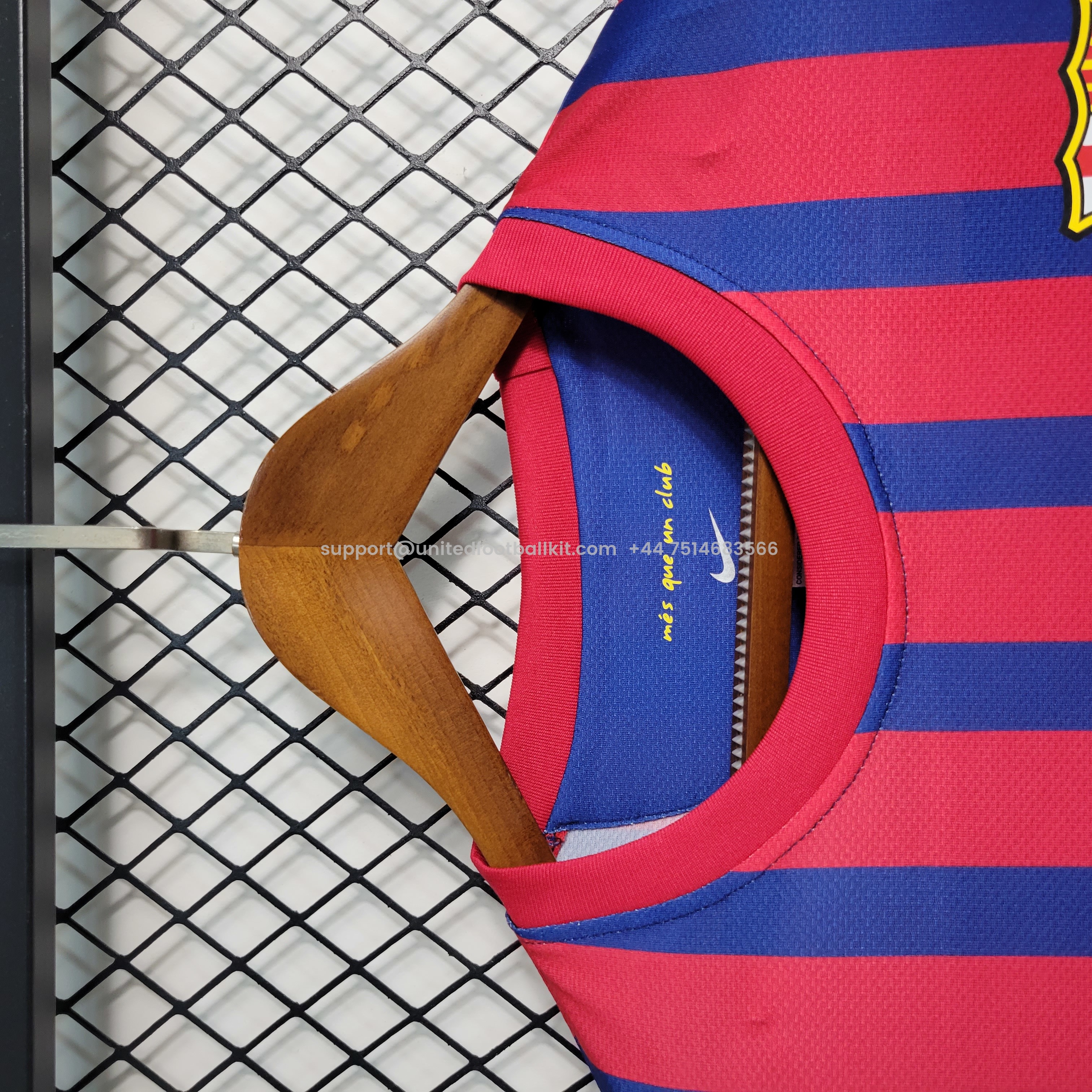 Unitedfootballkit.com | Retro Barcelona 11-12 Home Stadium Jersey -Customize Name, Number and Patch | Worldwide Shipping