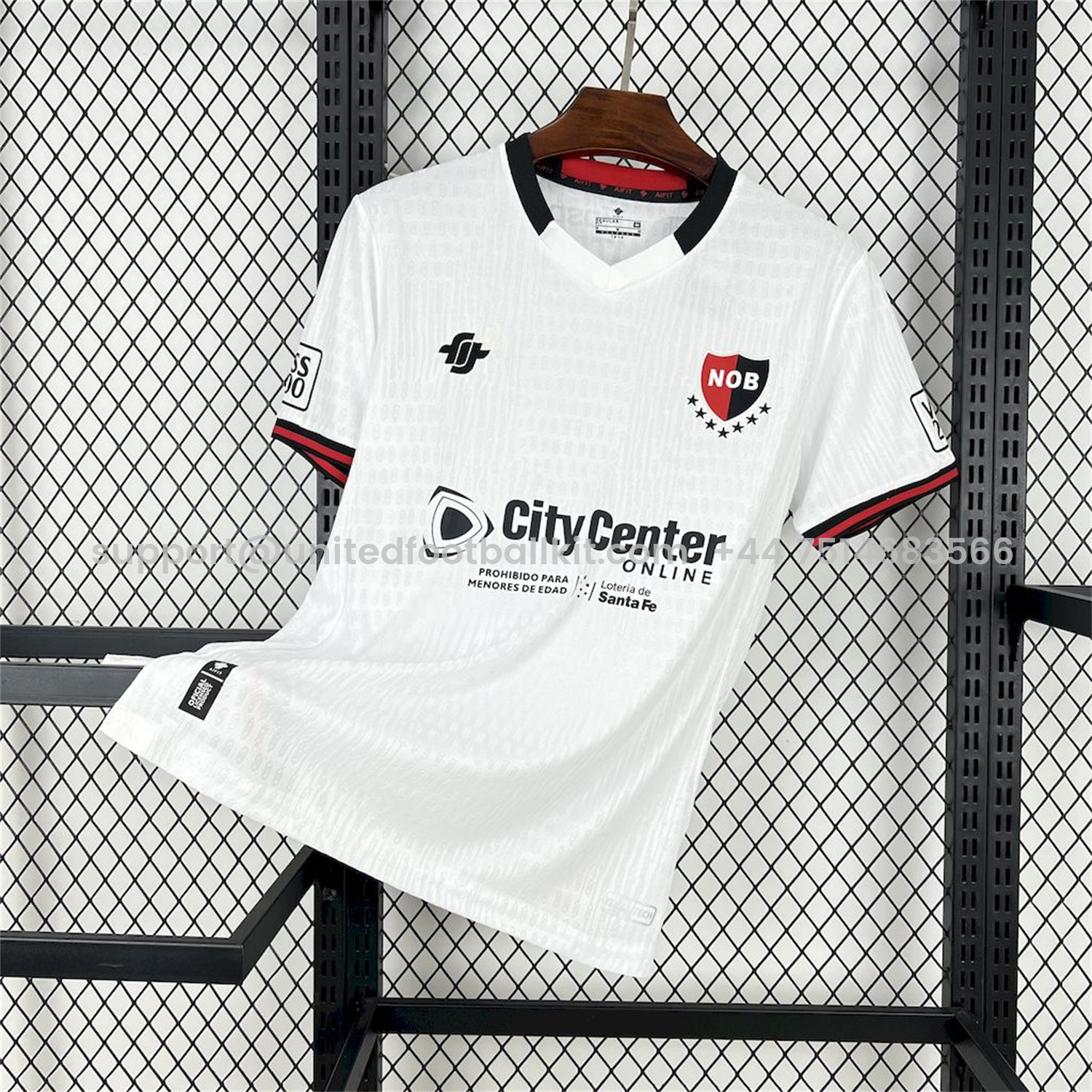 Unitedfootballkit.com | Newell's Old Boys 25-26 Away Jersey - Fans Version -Customize Name, Number and Patch | Worldwide Shipping