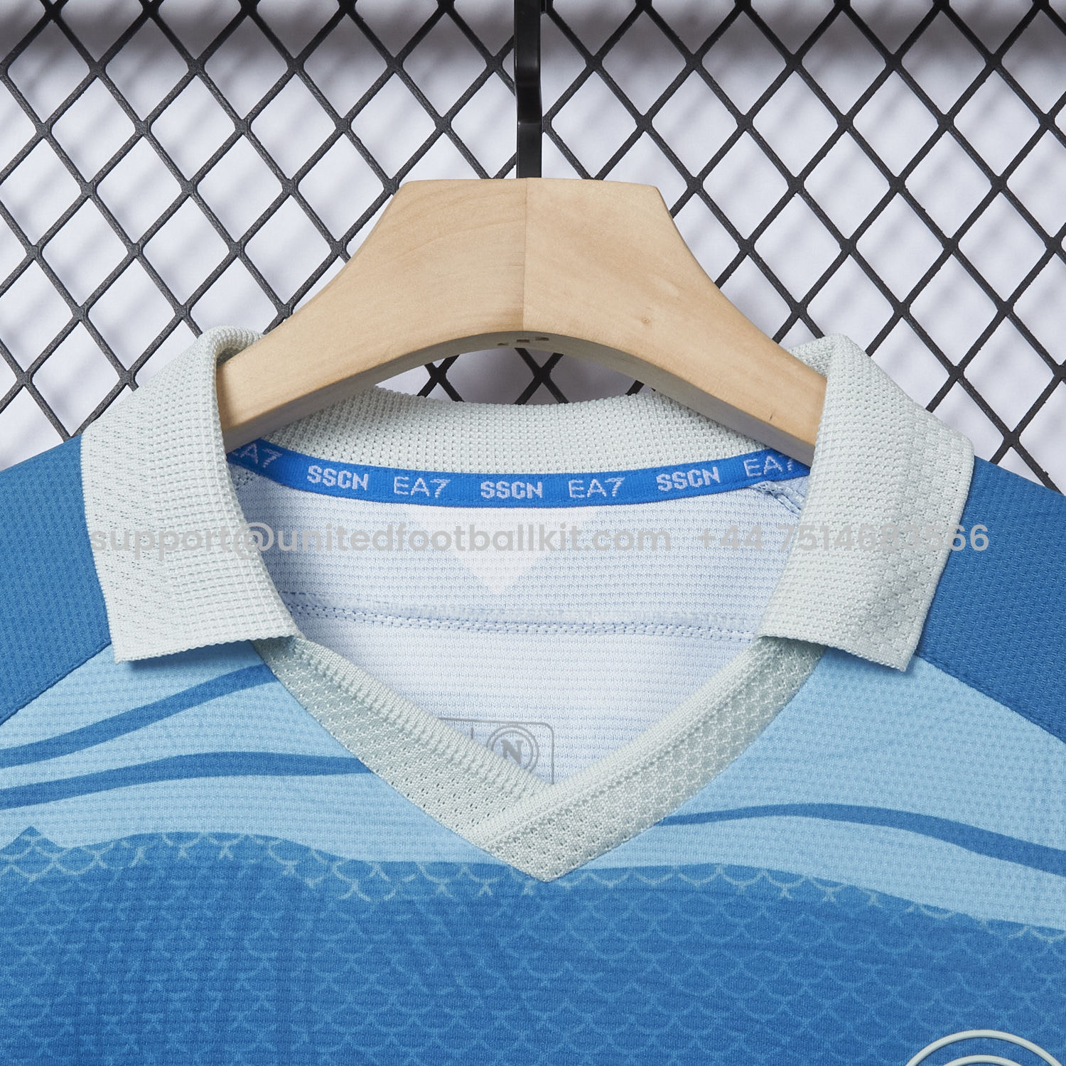 Unitedfootballkit.com | Napoli 24-25 Partenope Special Edition Jersey - Fans Version -Customize Name, Number and Patch | Worldwide Shipping