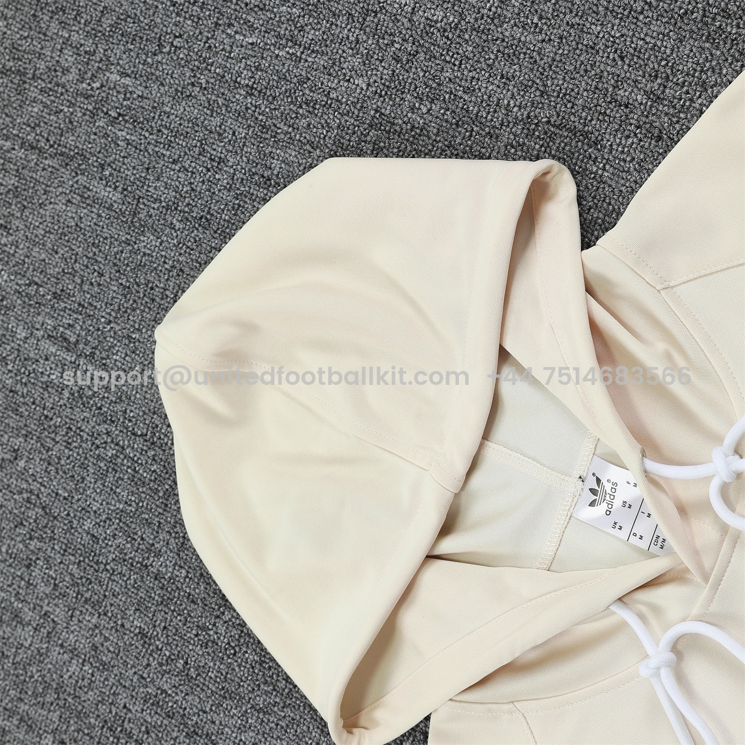 Unitedfootballkit.com | Bayern Munich 24-25 Originals LFSTLR Training Hoodie Set - Beige -Customize Name, Number and Patch | Worldwide Shipping