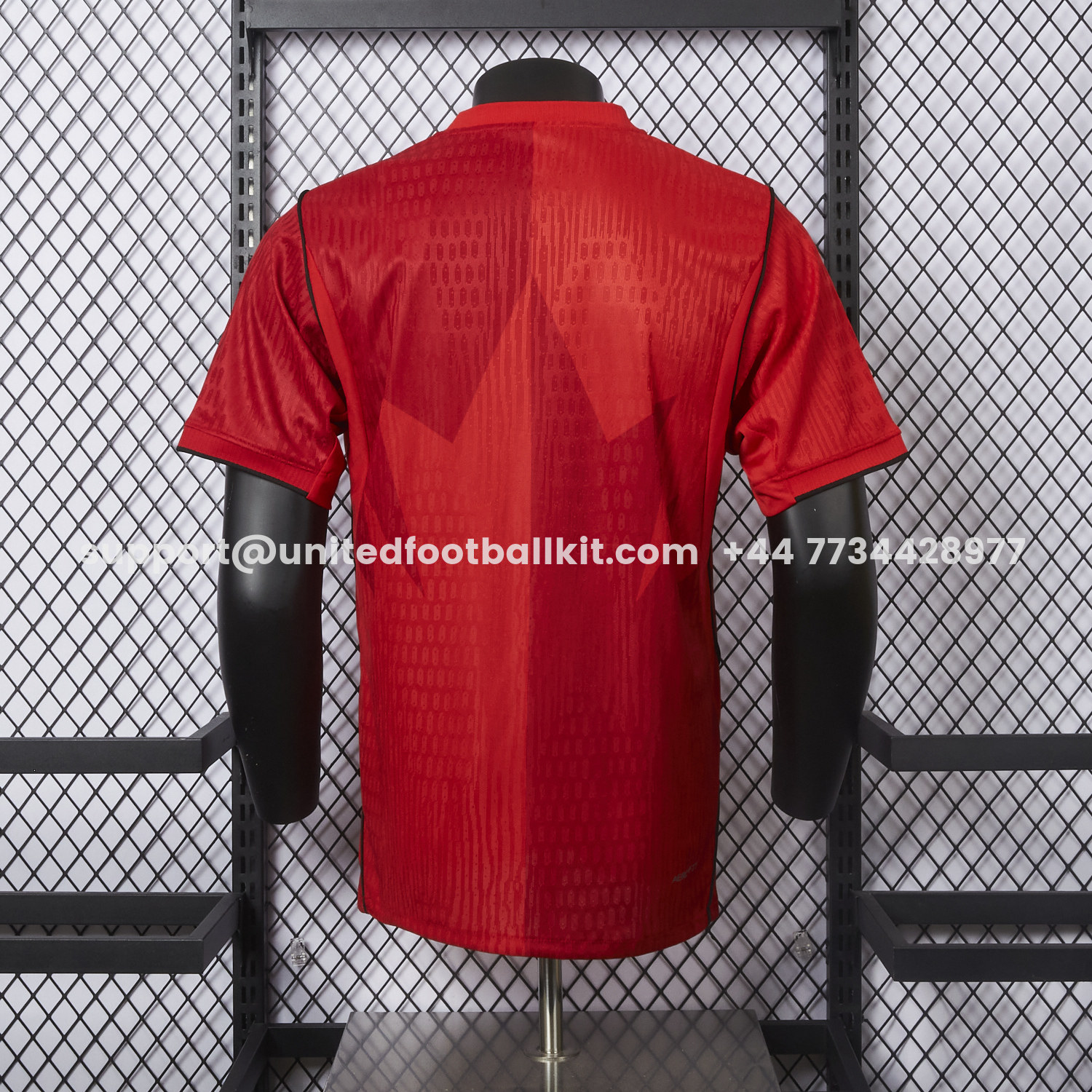 Unitedfootballkit.com | Canada 2026 Home Jersey - Player Version -Customize Name, Number and Patch | Worldwide Shipping