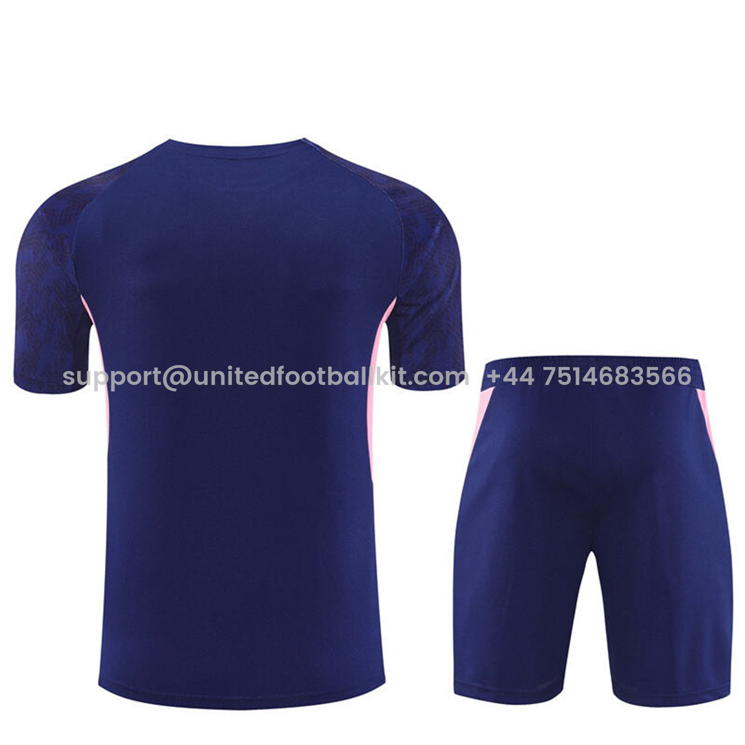 Unitedfootballkit.com | Feyenoord 25-26 Kids Short-Sleeve Training Set - Royal Blue Top & Royal Blue Shorts -Customize Name, Number and Patch | Worldwide Shipping
